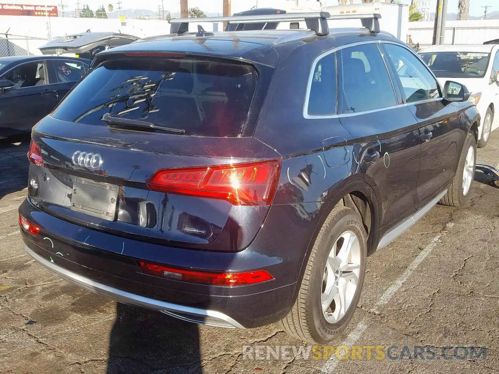 4 Фотография поврежденного автомобиля WA1ANAFY5K2080213 AUDI Q5 2019