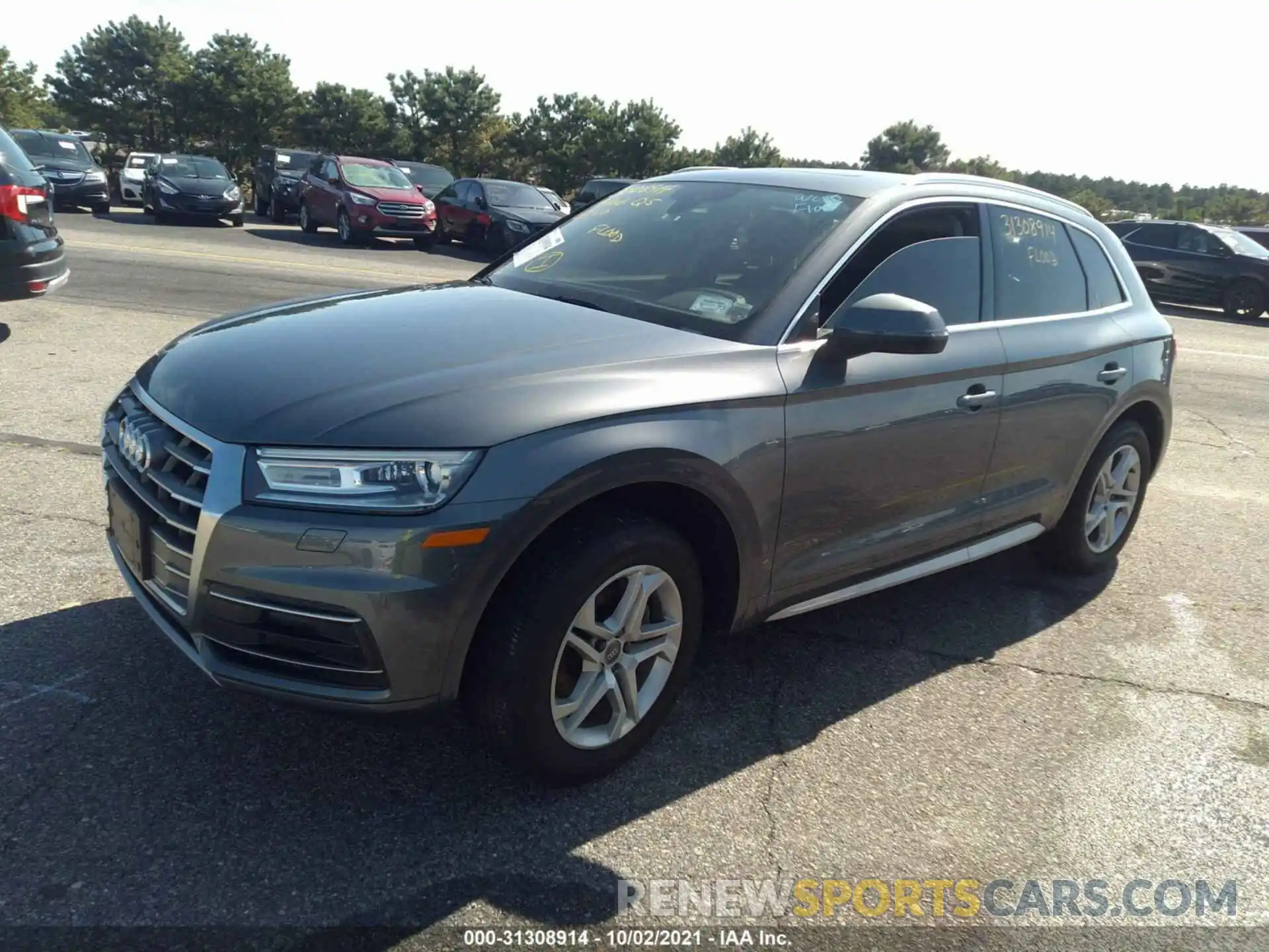 2 Фотография поврежденного автомобиля WA1ANAFY5K2092362 AUDI Q5 2019