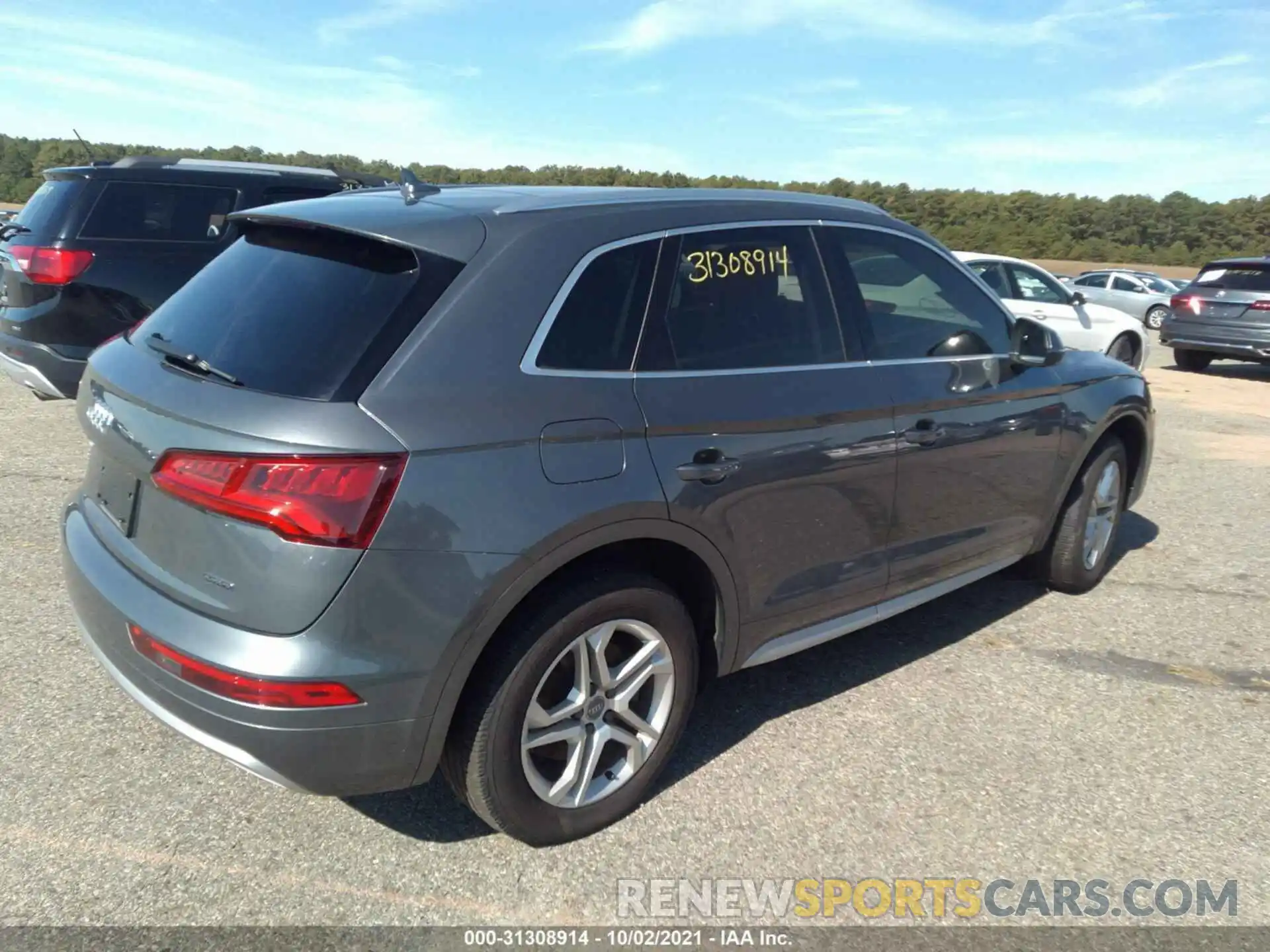 4 Фотография поврежденного автомобиля WA1ANAFY5K2092362 AUDI Q5 2019