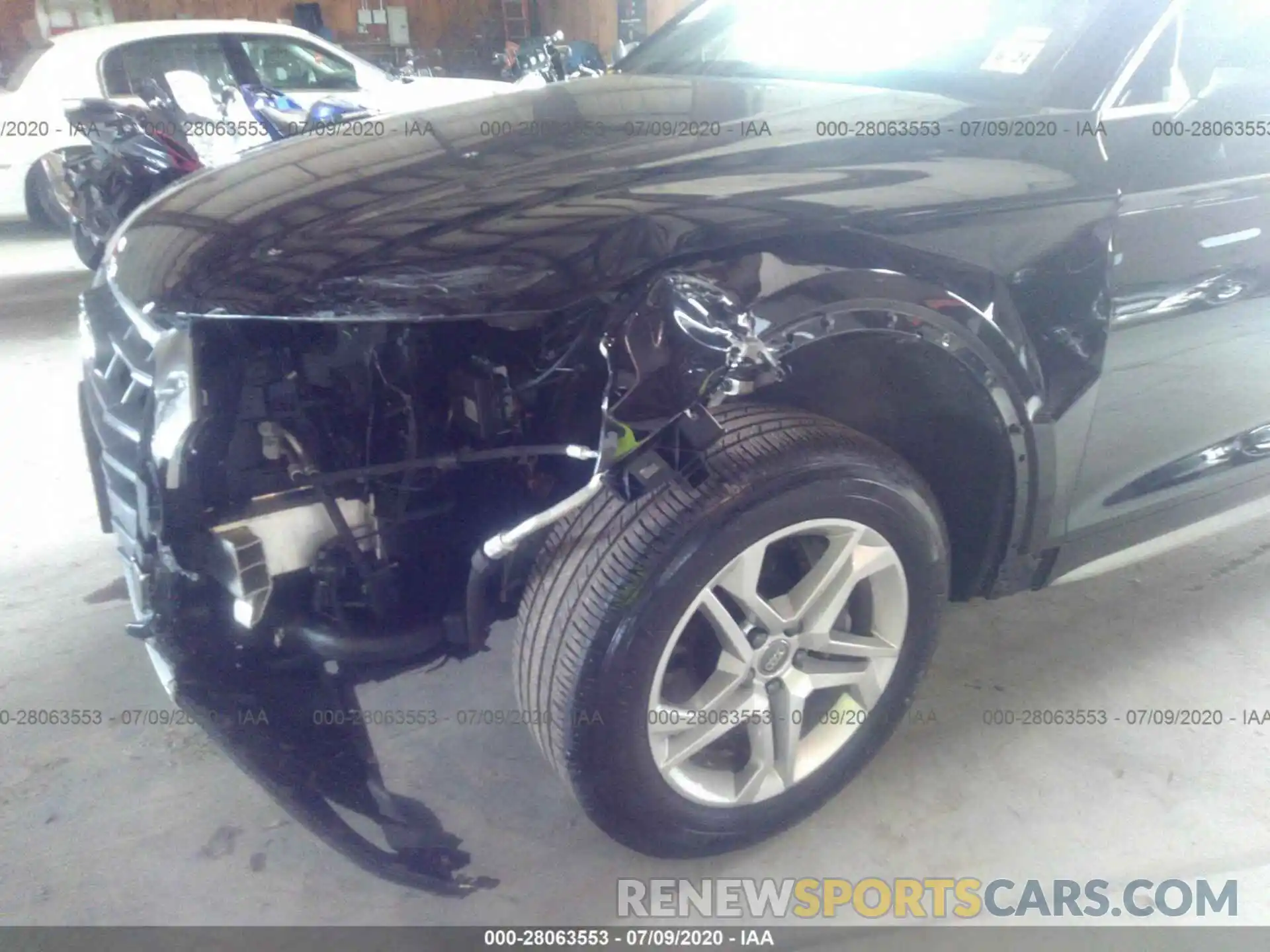 6 Photograph of a damaged car WA1ANAFY5K2110097 AUDI Q5 2019