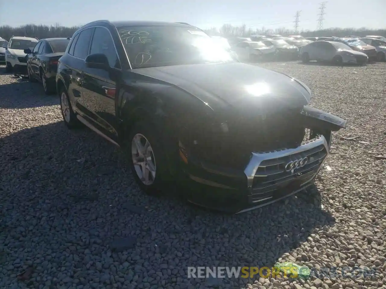 1 Photograph of a damaged car WA1ANAFY5K2120841 AUDI Q5 2019