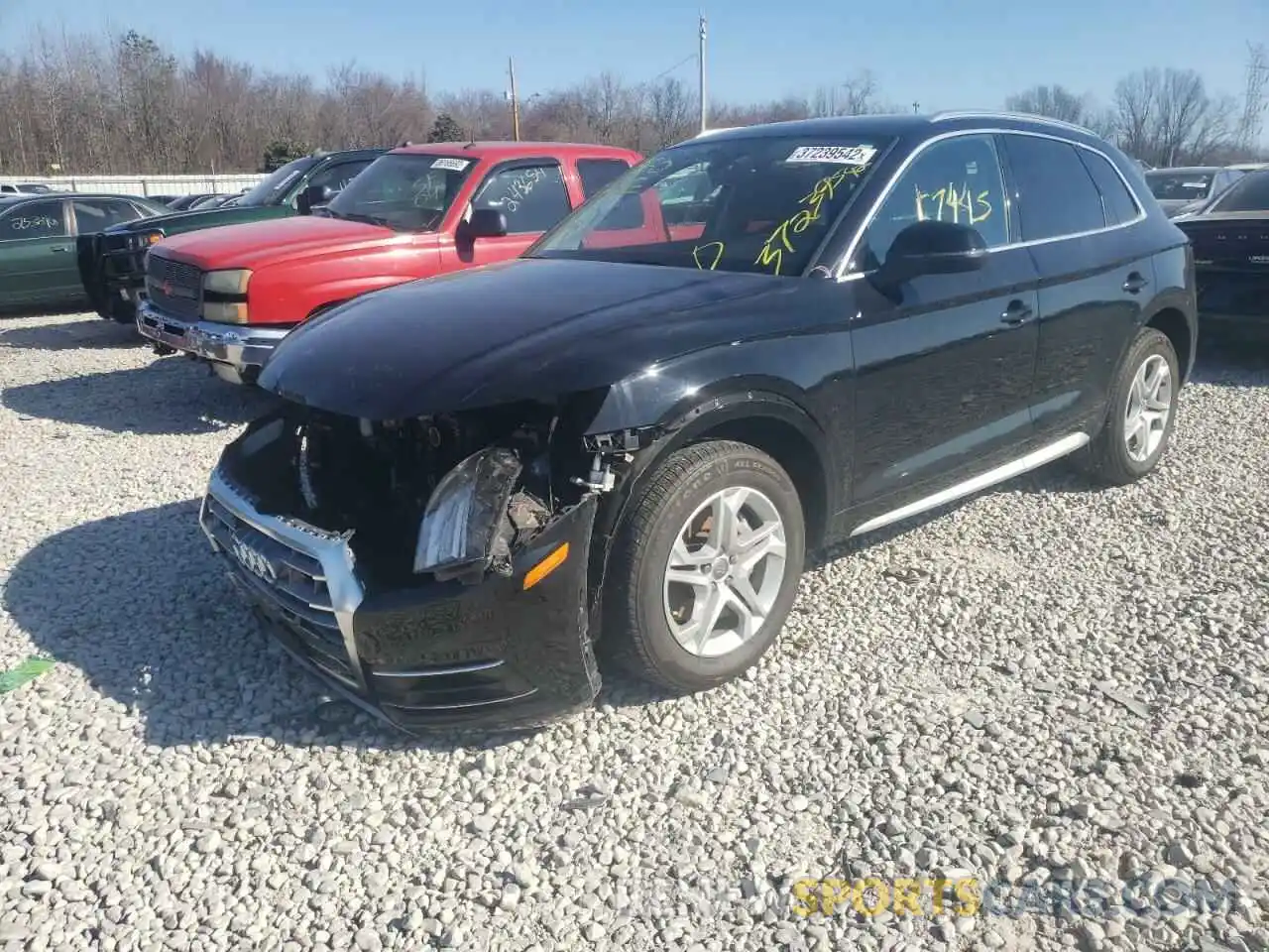 2 Photograph of a damaged car WA1ANAFY5K2120841 AUDI Q5 2019