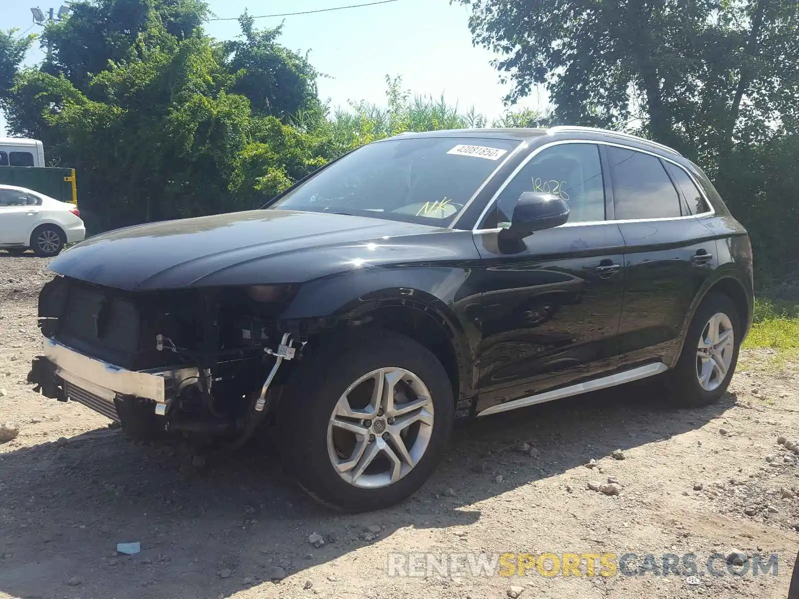 2 Photograph of a damaged car WA1ANAFY5K2121889 AUDI Q5 2019