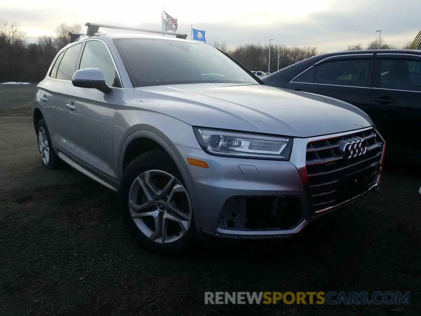 1 Photograph of a damaged car WA1ANAFY5K2128860 AUDI Q5 2019