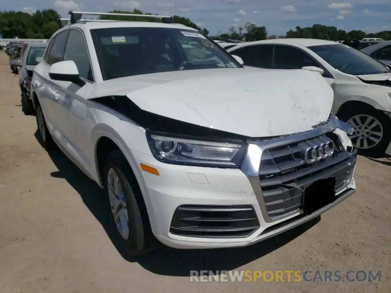 1 Photograph of a damaged car WA1ANAFY5K2136120 AUDI Q5 2019