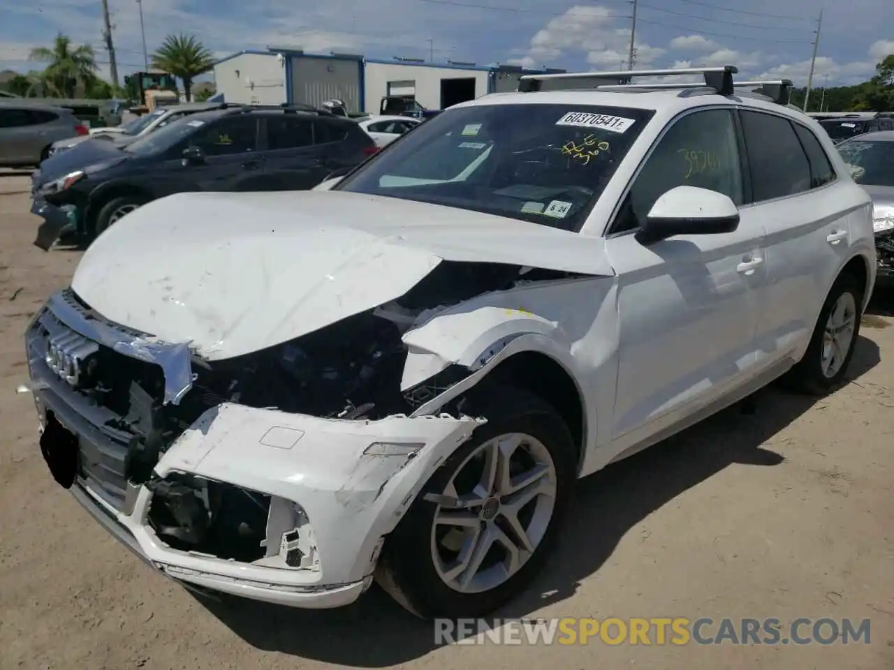 2 Photograph of a damaged car WA1ANAFY5K2136120 AUDI Q5 2019