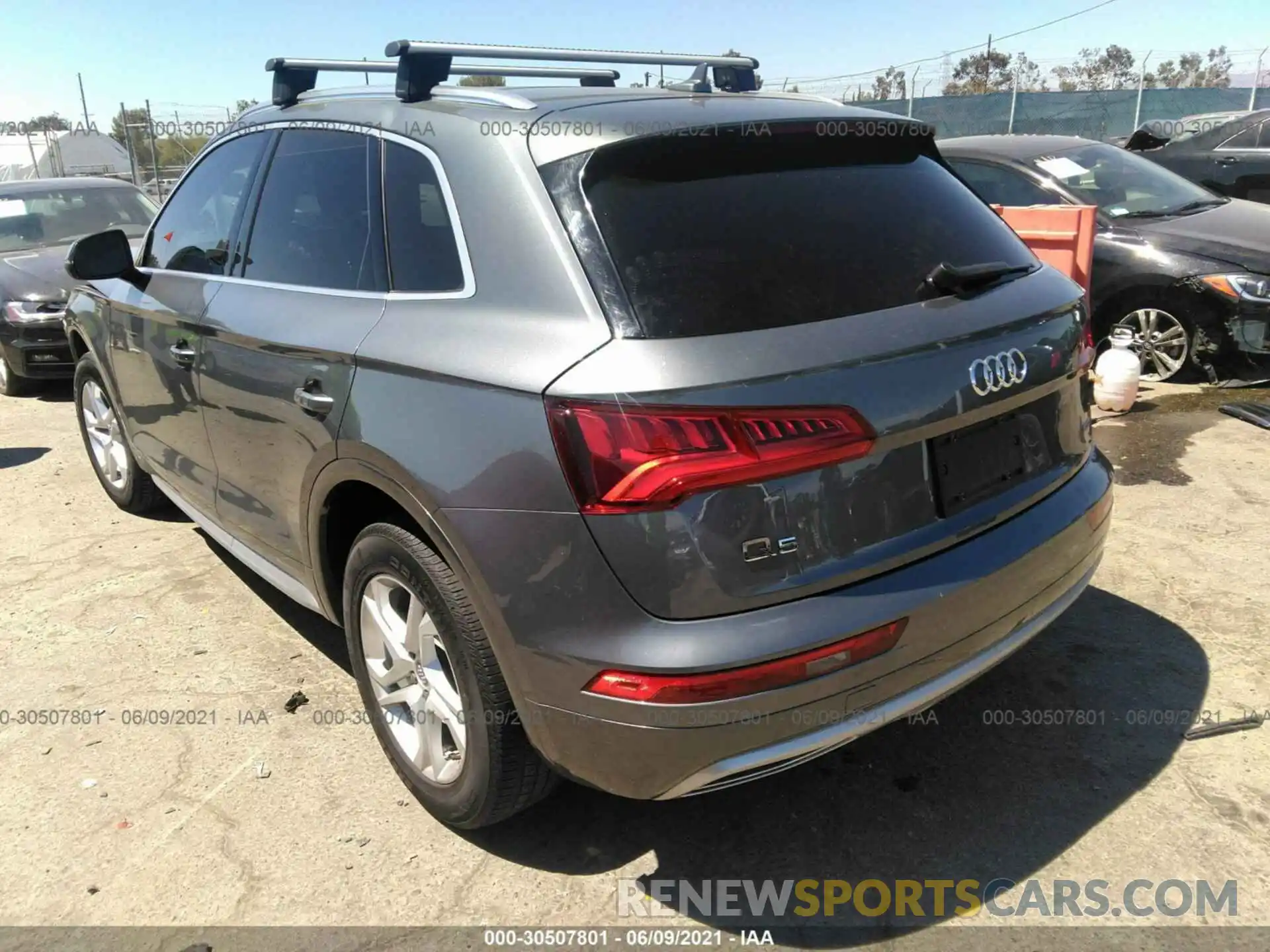 3 Photograph of a damaged car WA1ANAFY6K2036947 AUDI Q5 2019