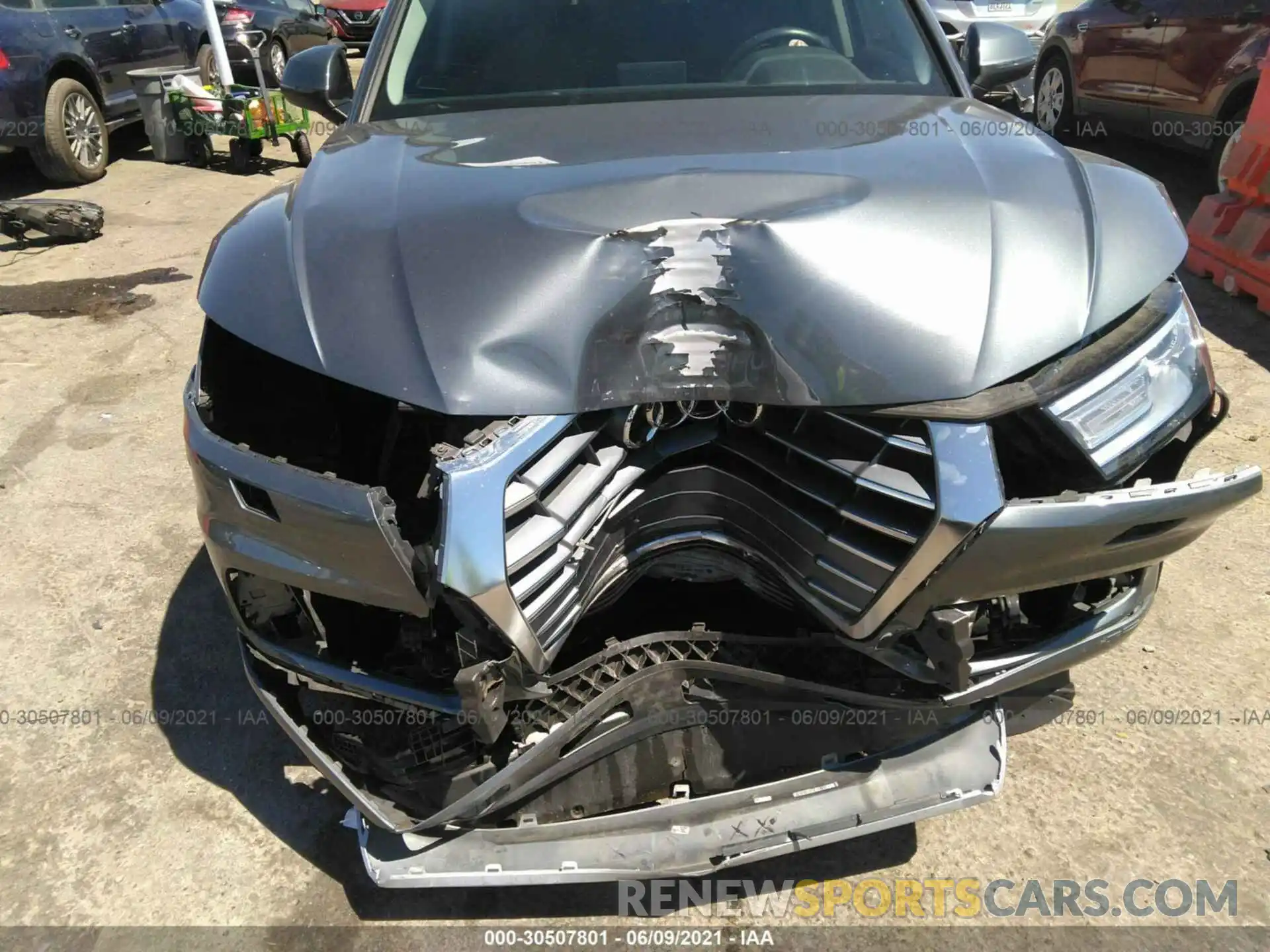 6 Photograph of a damaged car WA1ANAFY6K2036947 AUDI Q5 2019