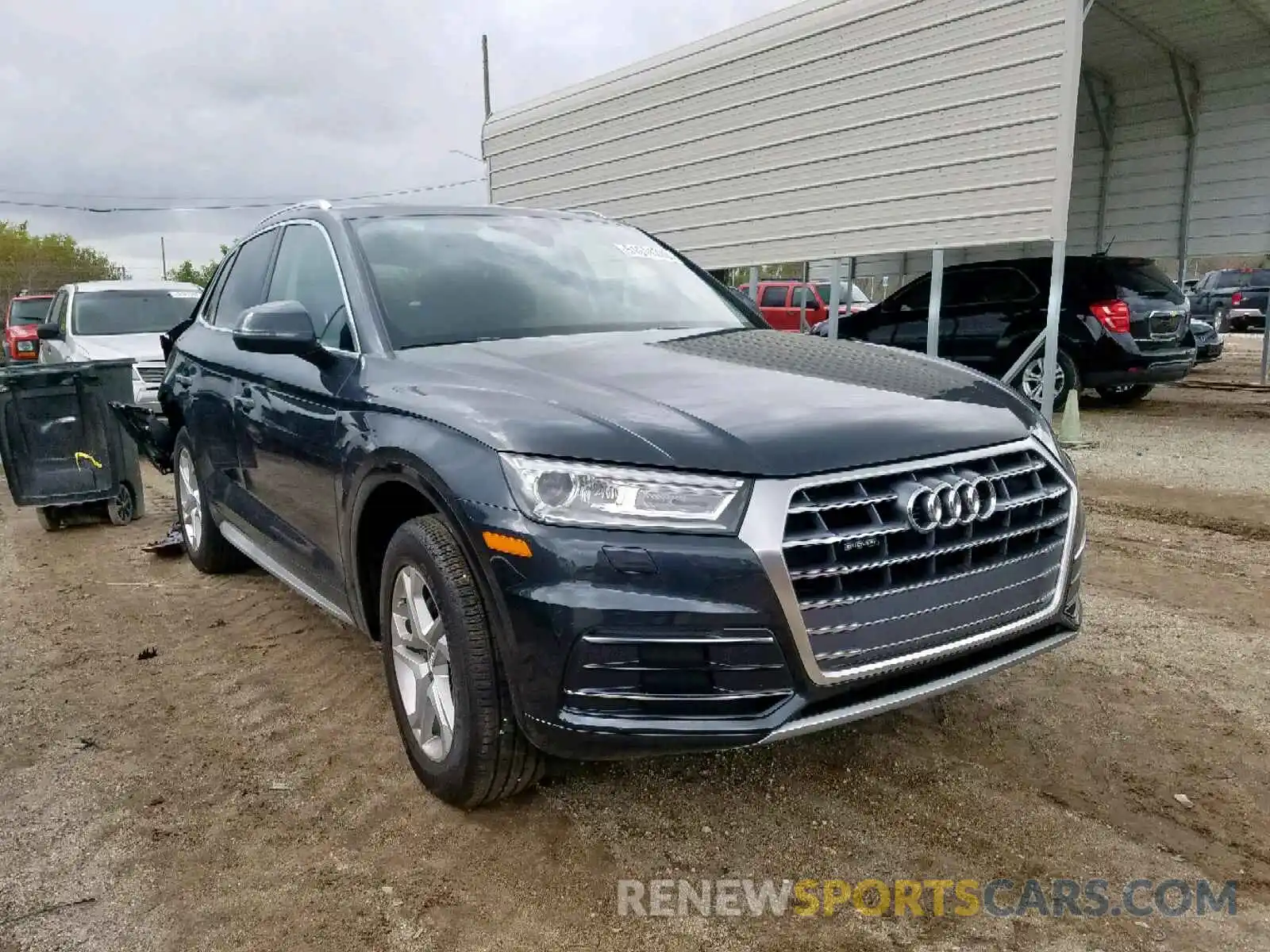 1 Фотография поврежденного автомобиля WA1ANAFY6K2048029 AUDI Q5 2019