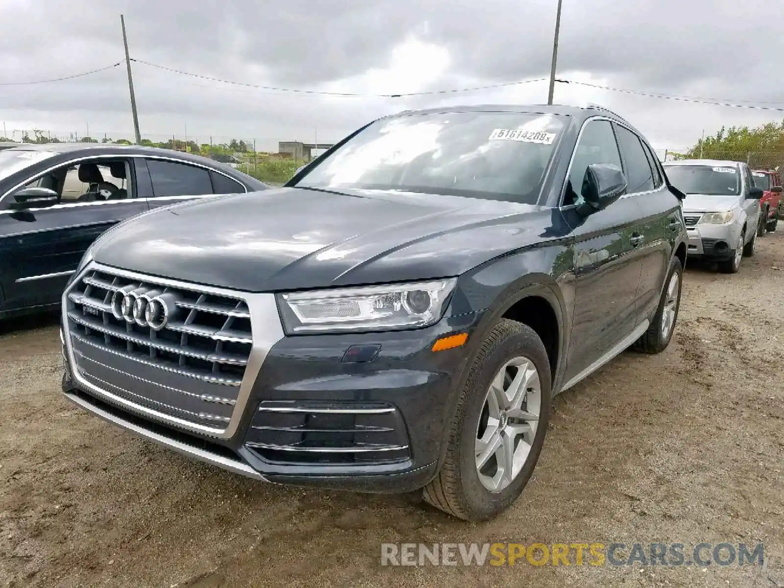 2 Фотография поврежденного автомобиля WA1ANAFY6K2048029 AUDI Q5 2019