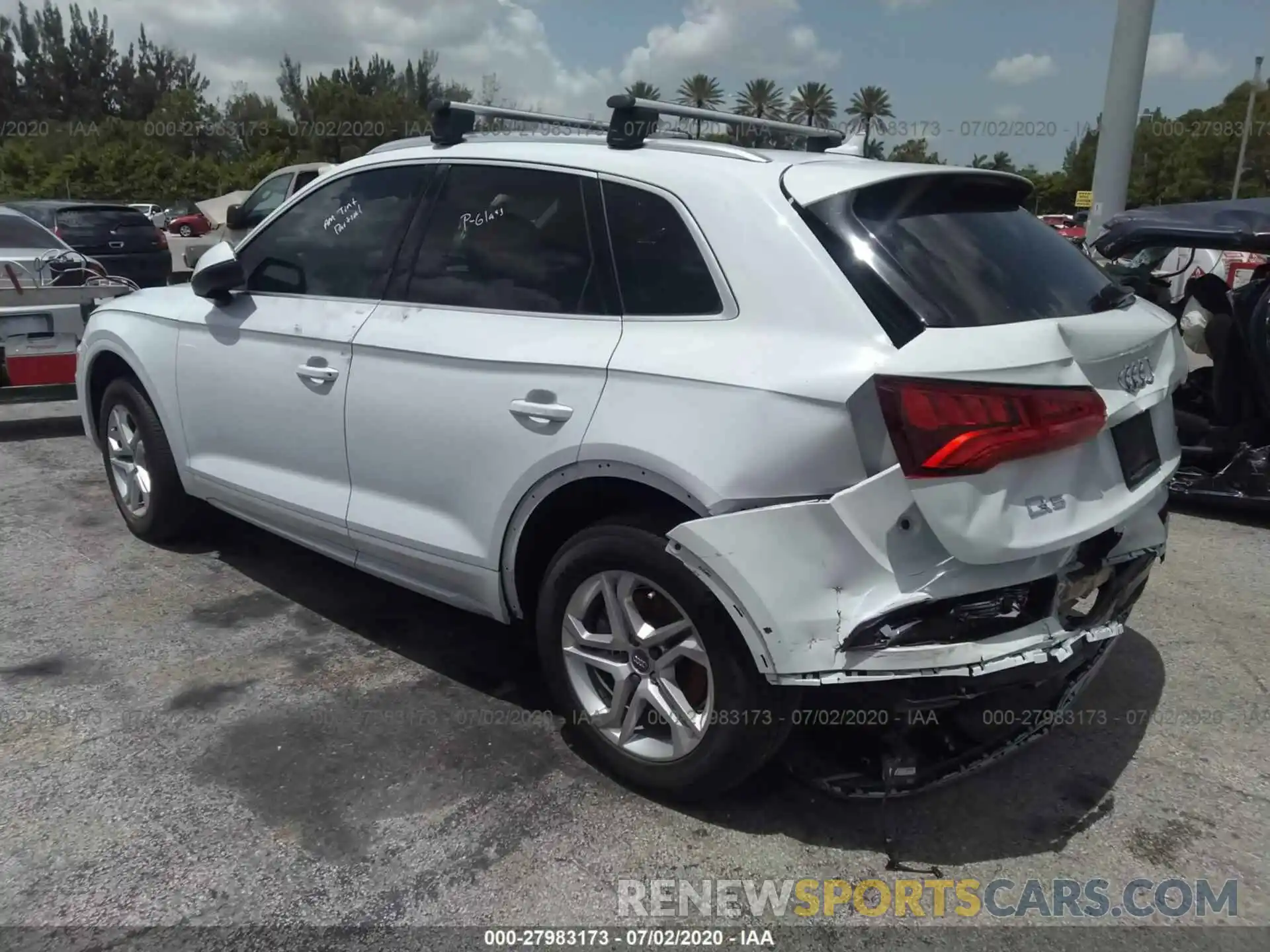 3 Photograph of a damaged car WA1ANAFY6K2051237 AUDI Q5 2019