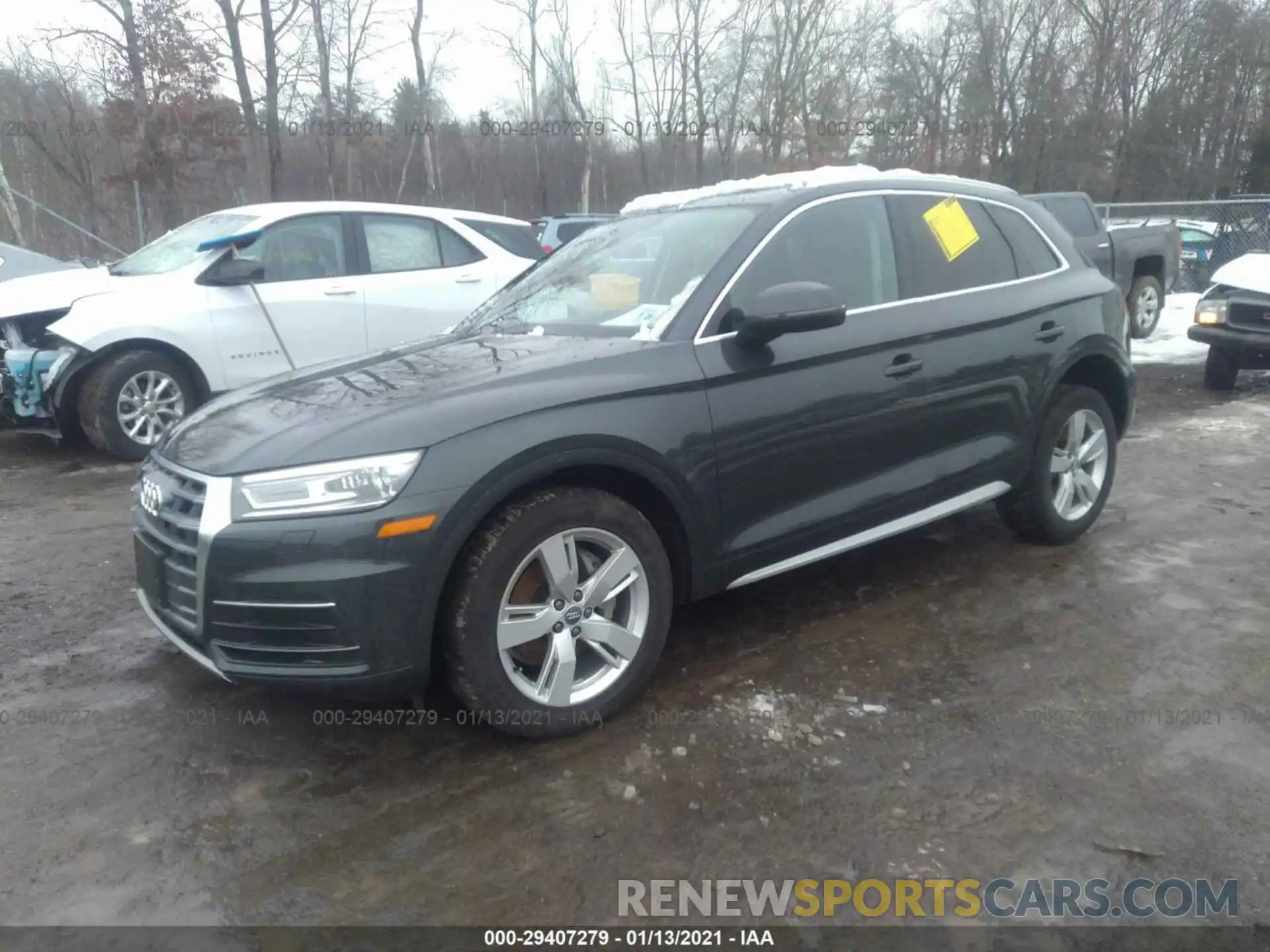 2 Фотография поврежденного автомобиля WA1ANAFY6K2073402 AUDI Q5 2019