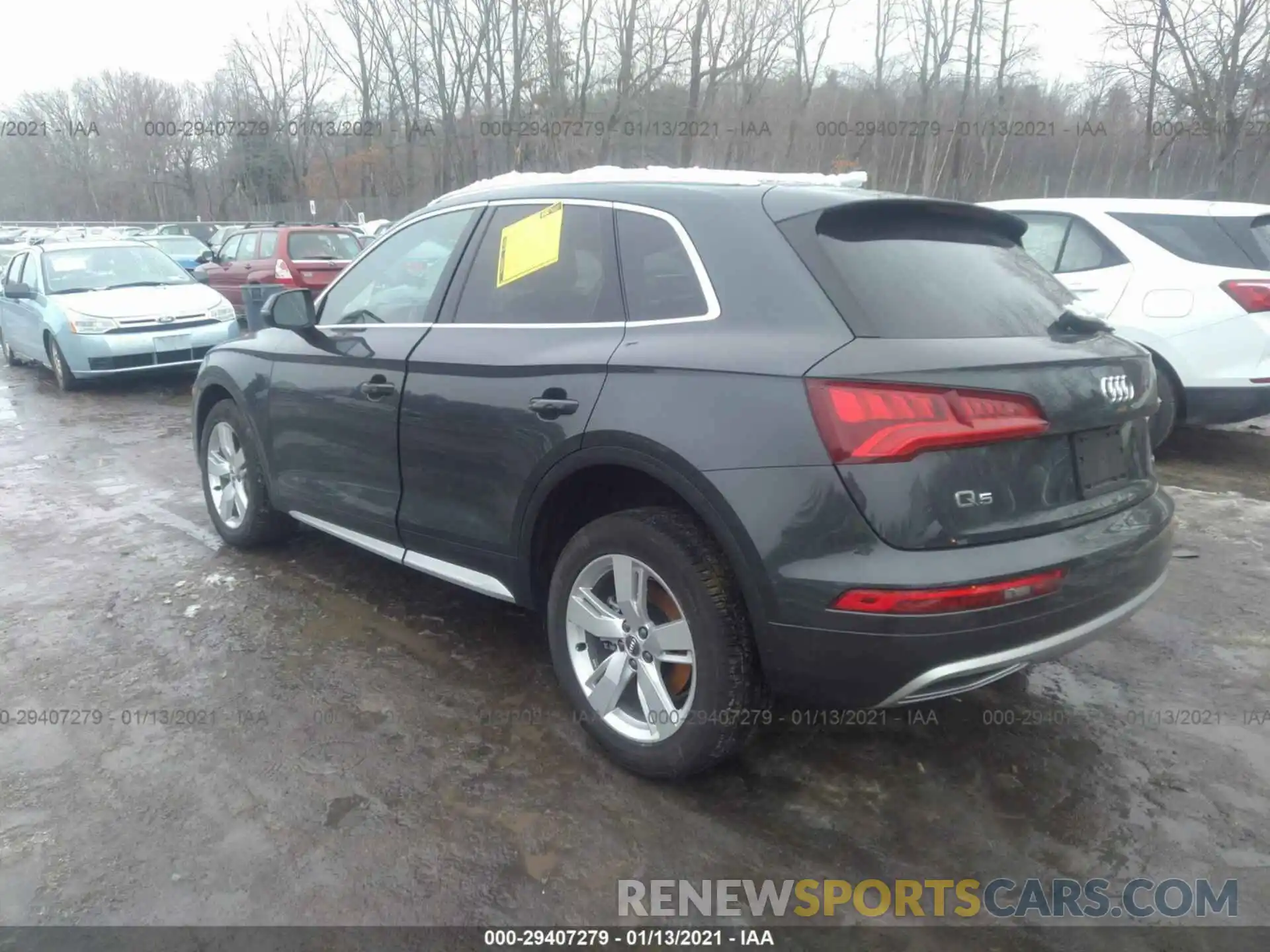 3 Photograph of a damaged car WA1ANAFY6K2073402 AUDI Q5 2019