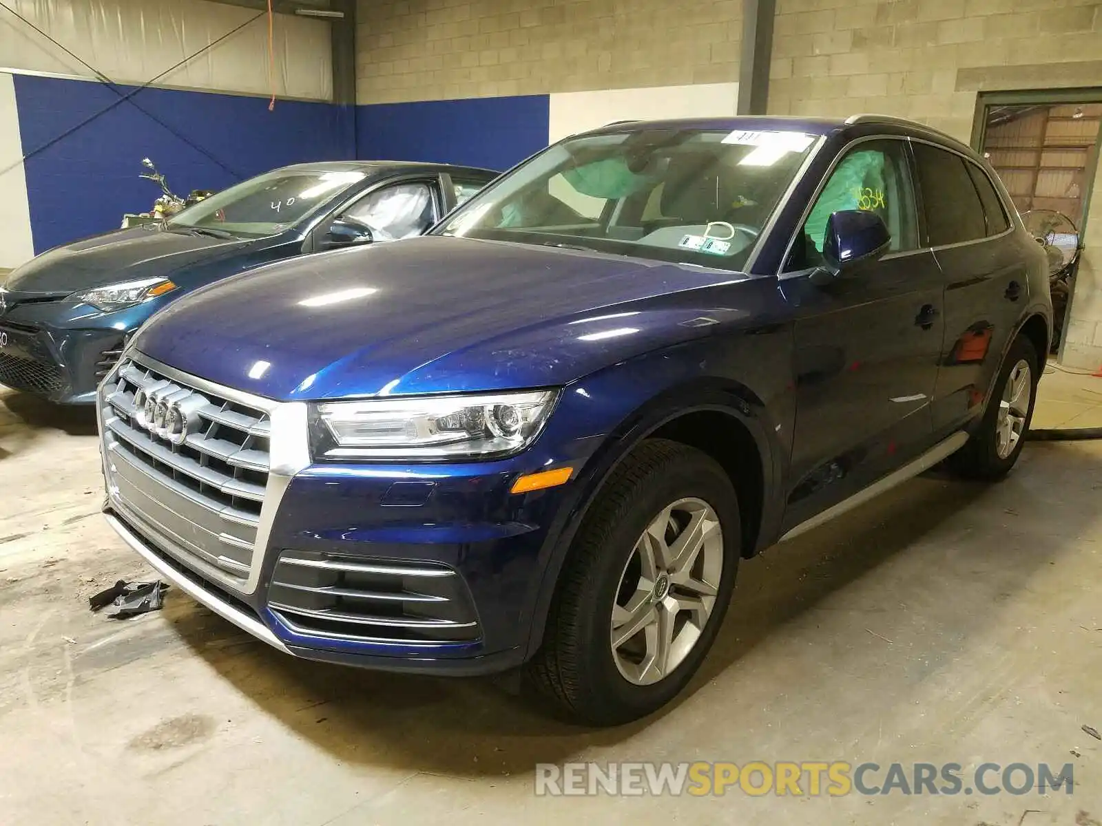 2 Photograph of a damaged car WA1ANAFY6K2082858 AUDI Q5 2019