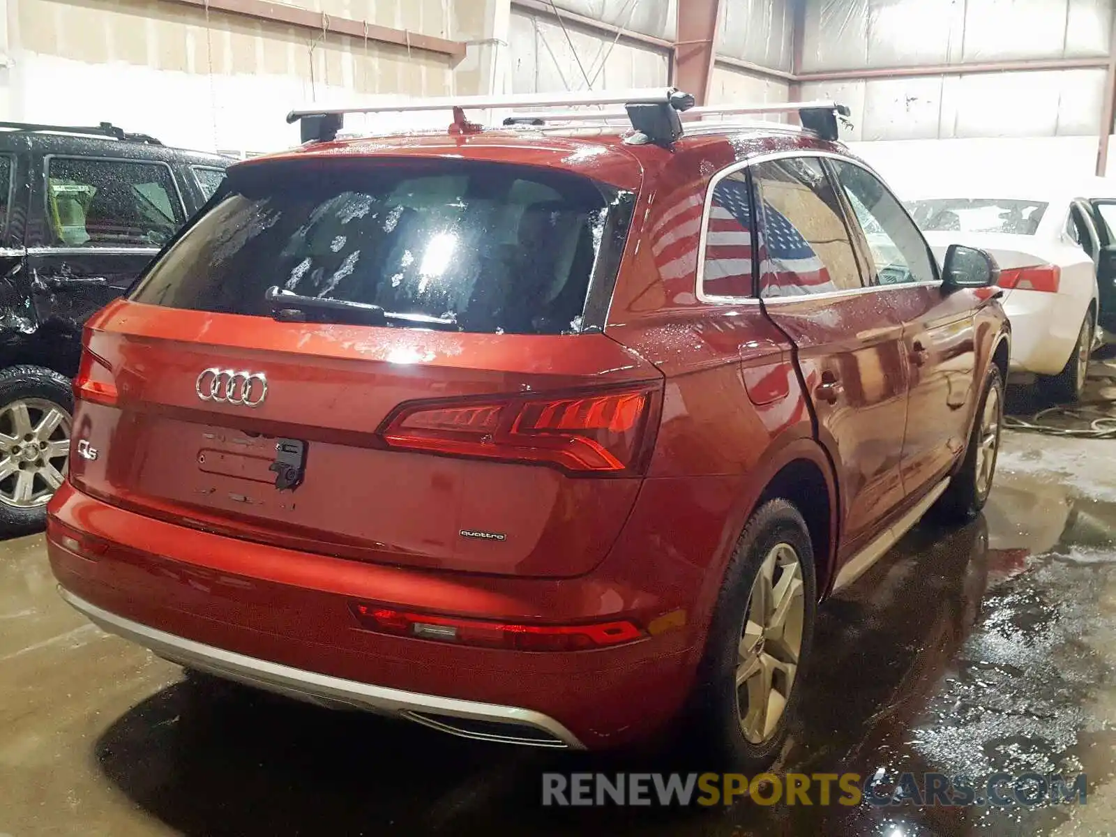 4 Фотография поврежденного автомобиля WA1ANAFY6K2108522 AUDI Q5 2019