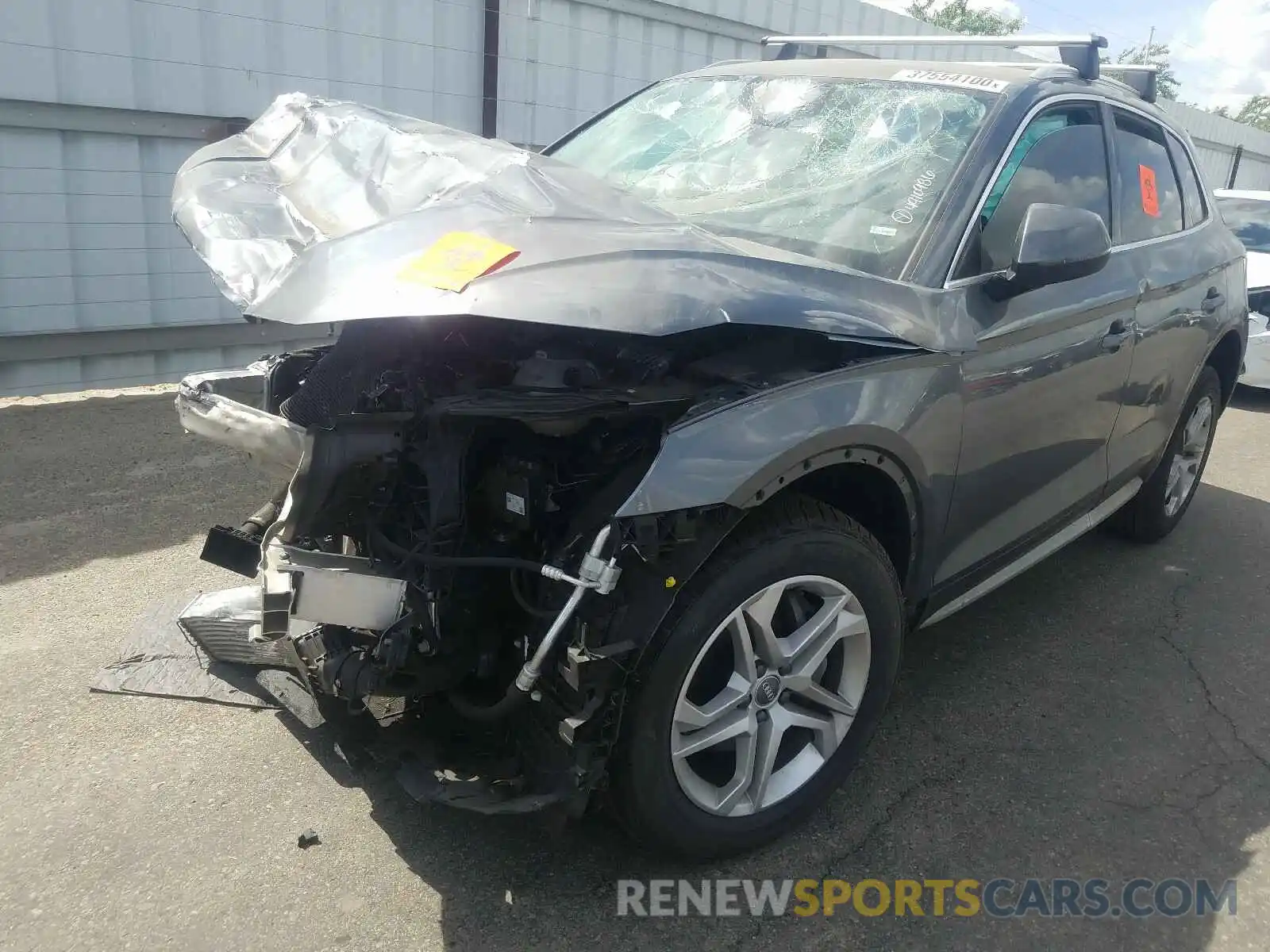 2 Photograph of a damaged car WA1ANAFY6K2109220 AUDI Q5 2019