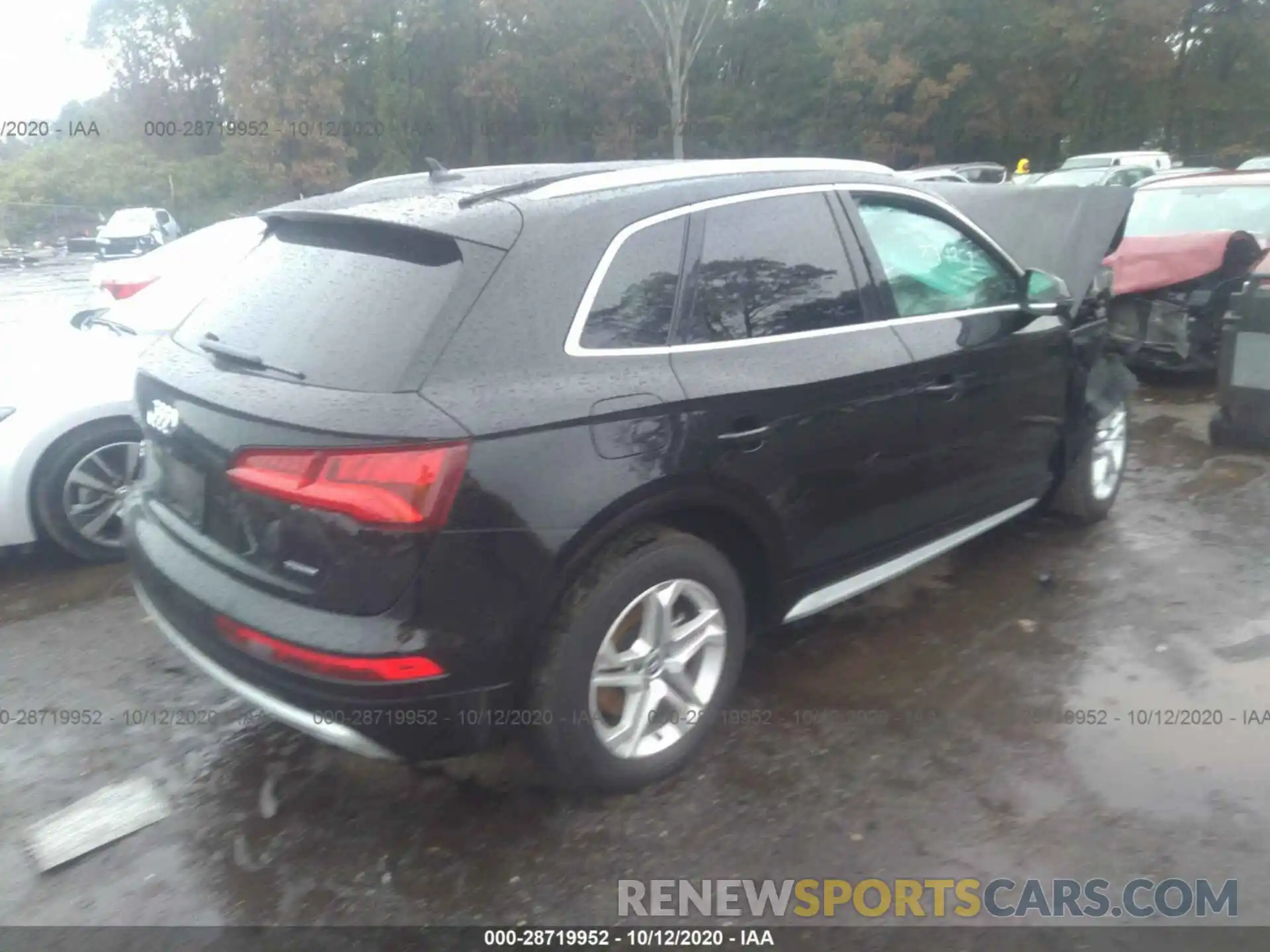 4 Photograph of a damaged car WA1ANAFY6K2109914 AUDI Q5 2019