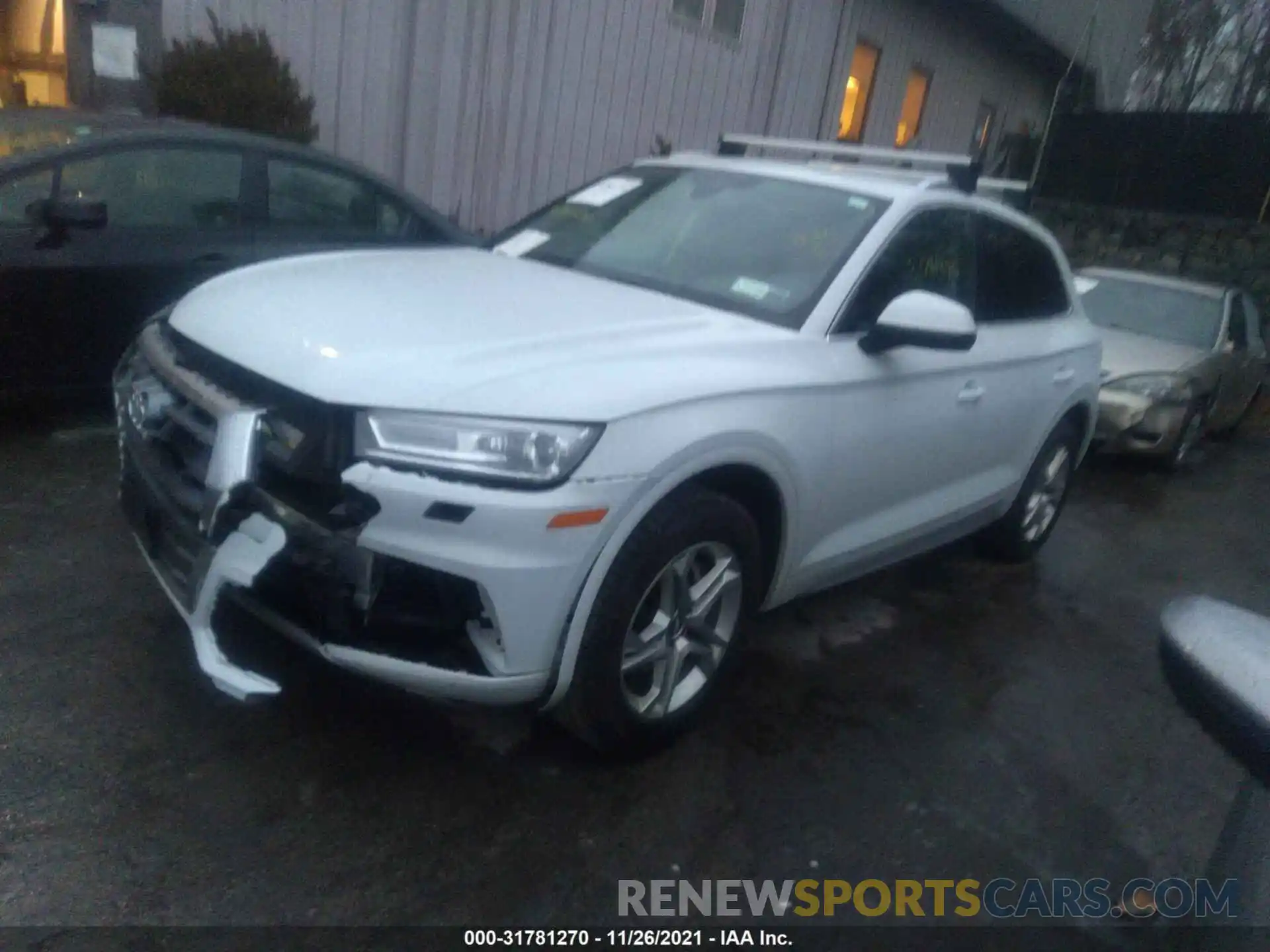 2 Photograph of a damaged car WA1ANAFY6K2127605 AUDI Q5 2019