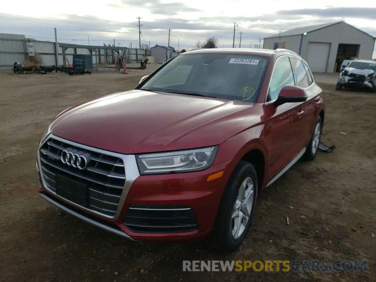 2 Фотография поврежденного автомобиля WA1ANAFY6K2129323 AUDI Q5 2019