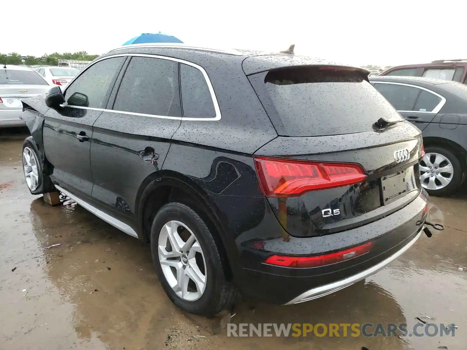 3 Фотография поврежденного автомобиля WA1ANAFY6K2142900 AUDI Q5 2019