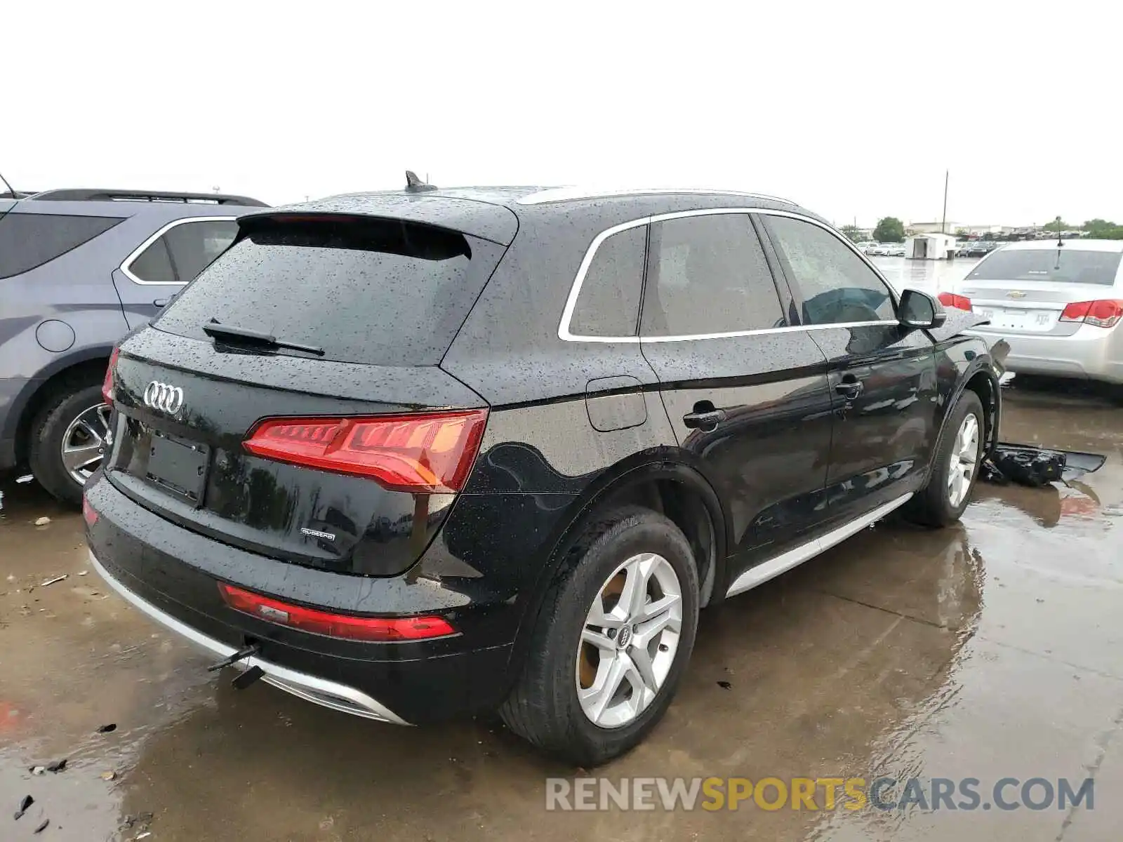 4 Фотография поврежденного автомобиля WA1ANAFY6K2142900 AUDI Q5 2019