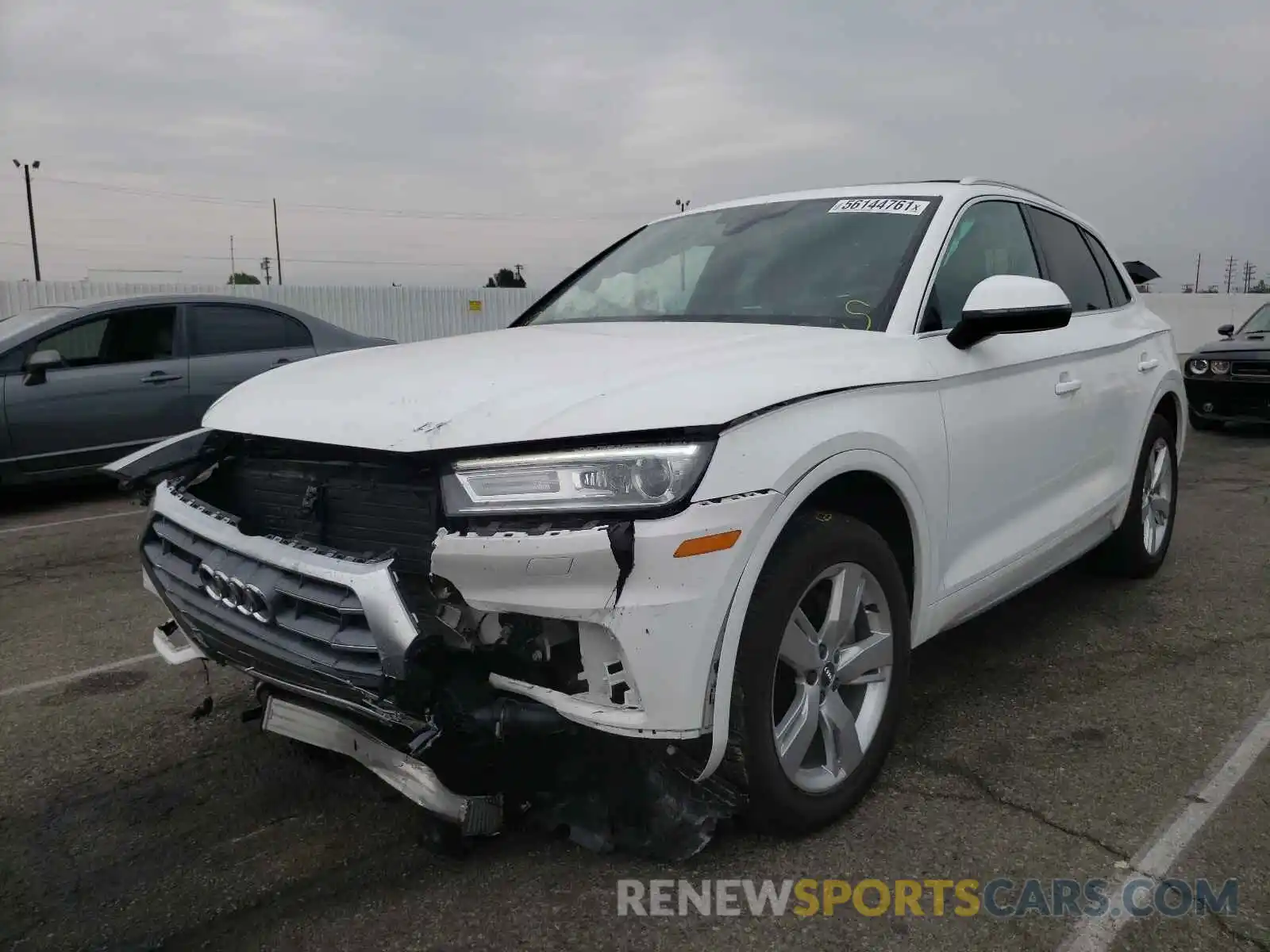 2 Photograph of a damaged car WA1ANAFY7K2035936 AUDI Q5 2019