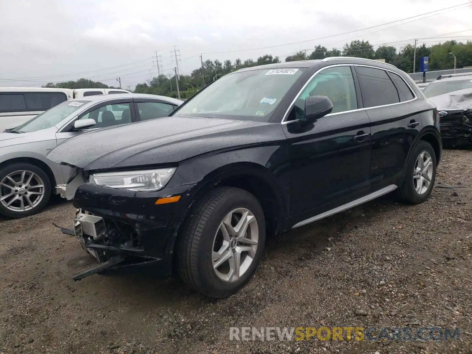 2 Photograph of a damaged car WA1ANAFY7K2037671 AUDI Q5 2019