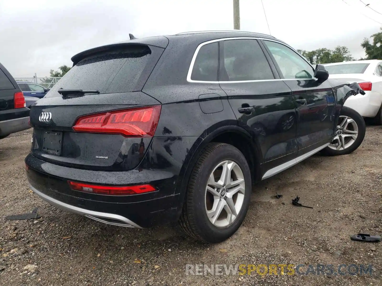 4 Фотография поврежденного автомобиля WA1ANAFY7K2037671 AUDI Q5 2019