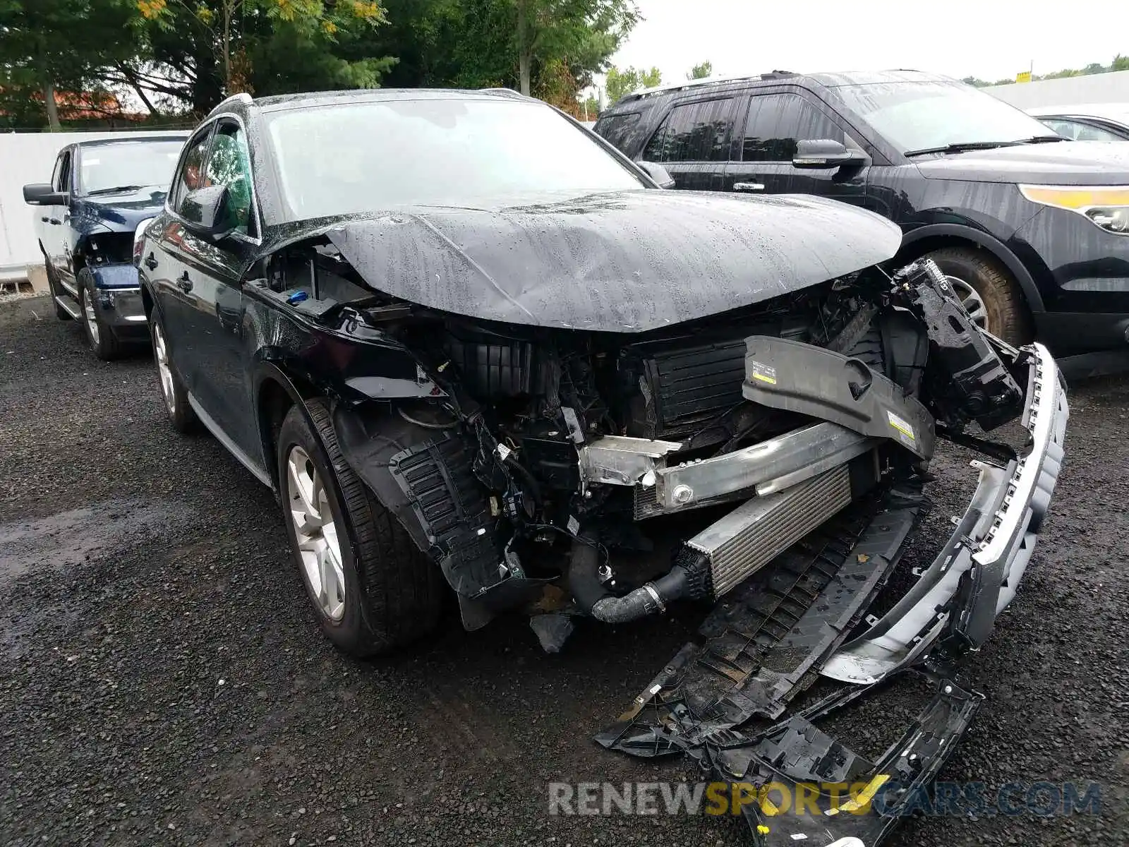 1 Photograph of a damaged car WA1ANAFY7K2040540 AUDI Q5 2019