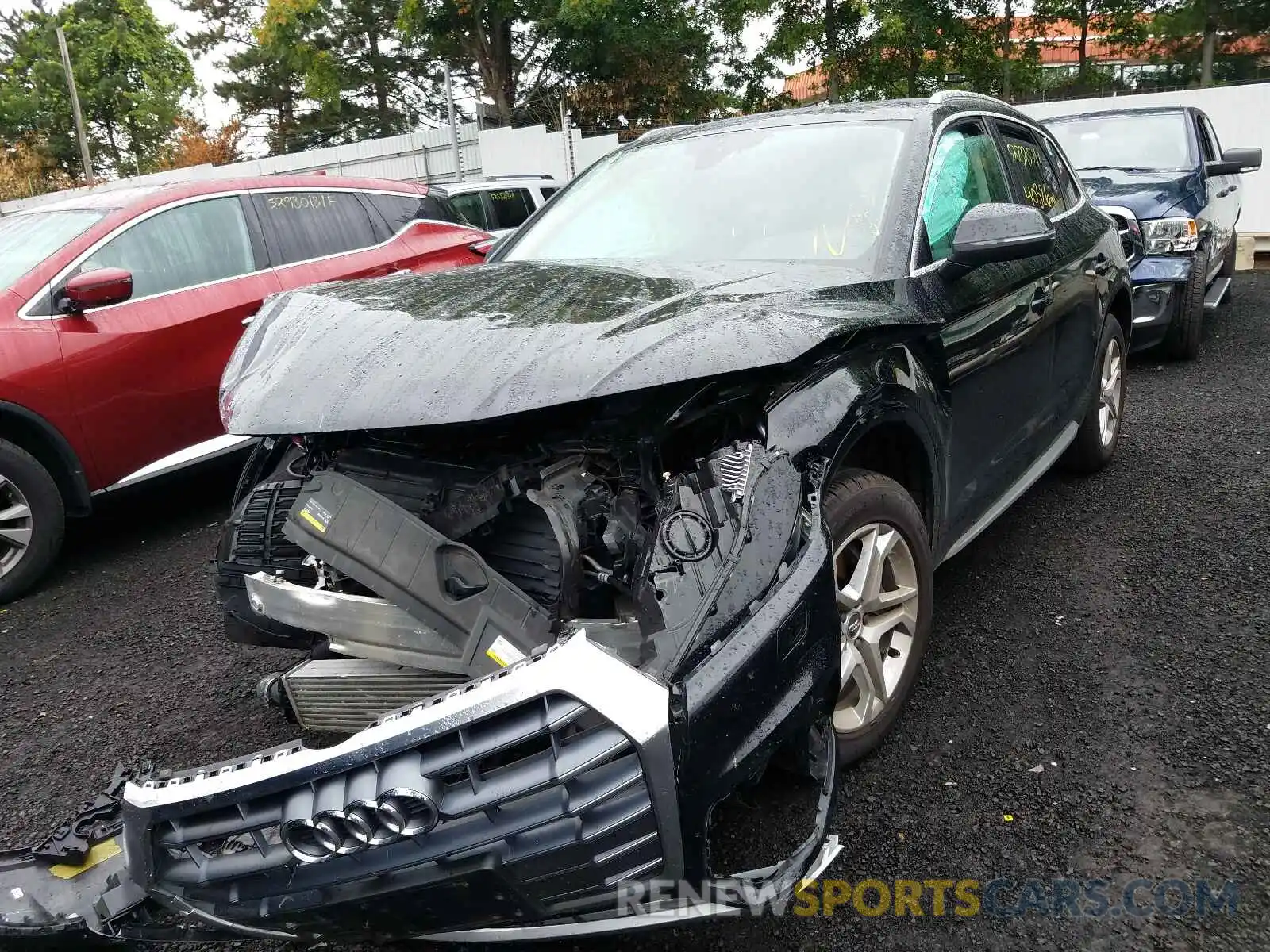 2 Photograph of a damaged car WA1ANAFY7K2040540 AUDI Q5 2019