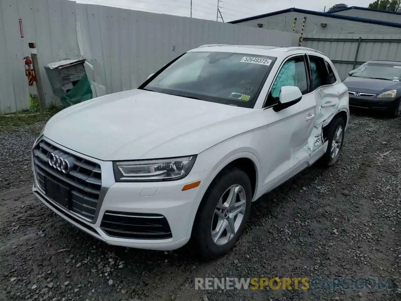 2 Photograph of a damaged car WA1ANAFY7K2066605 AUDI Q5 2019