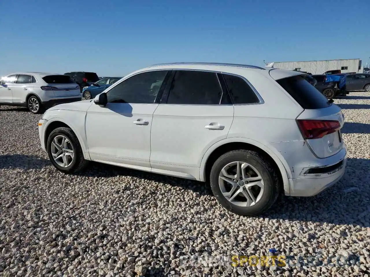 2 Photograph of a damaged car WA1ANAFY7K2067978 AUDI Q5 2019