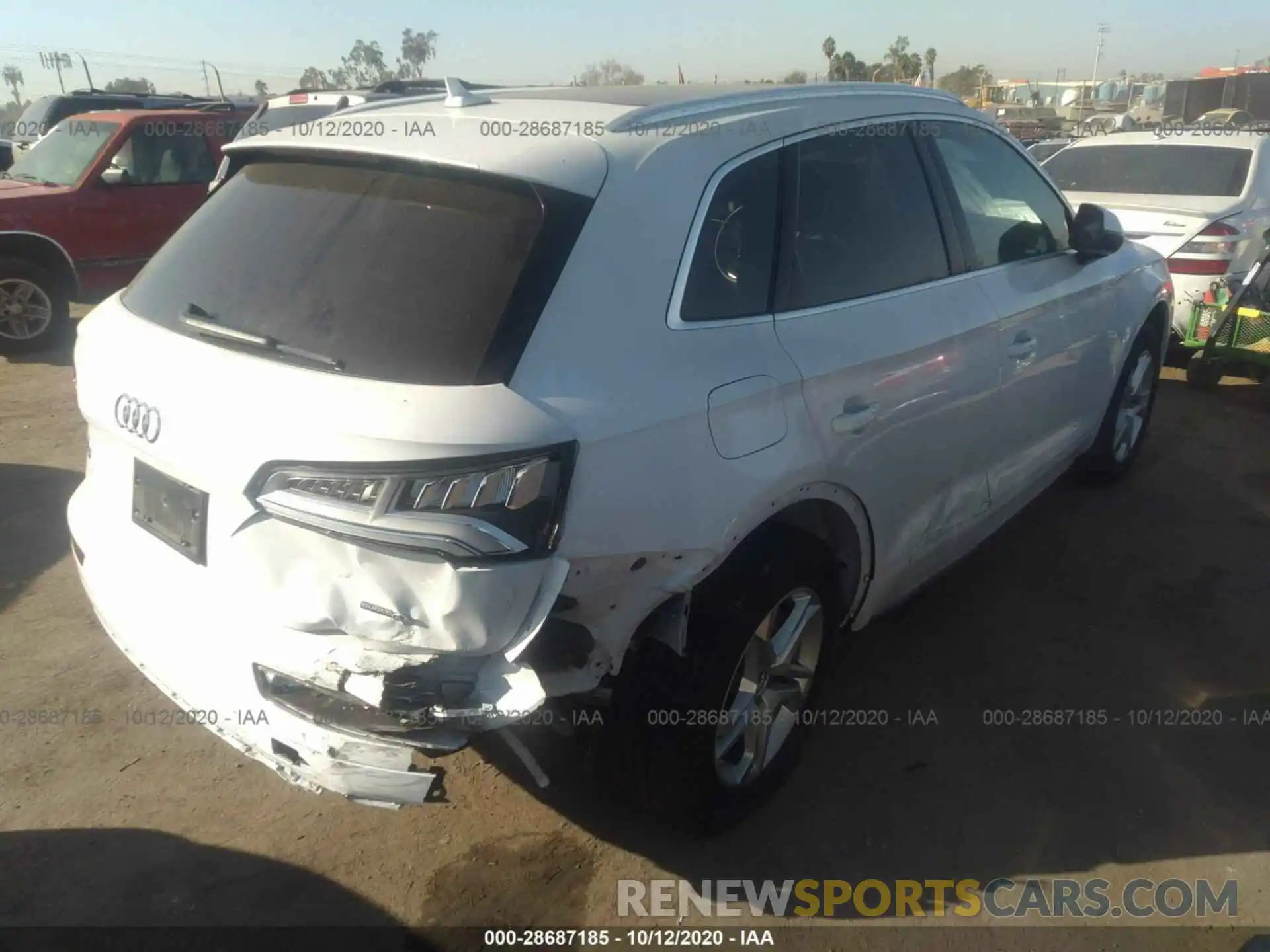 4 Photograph of a damaged car WA1ANAFY7K2068208 AUDI Q5 2019