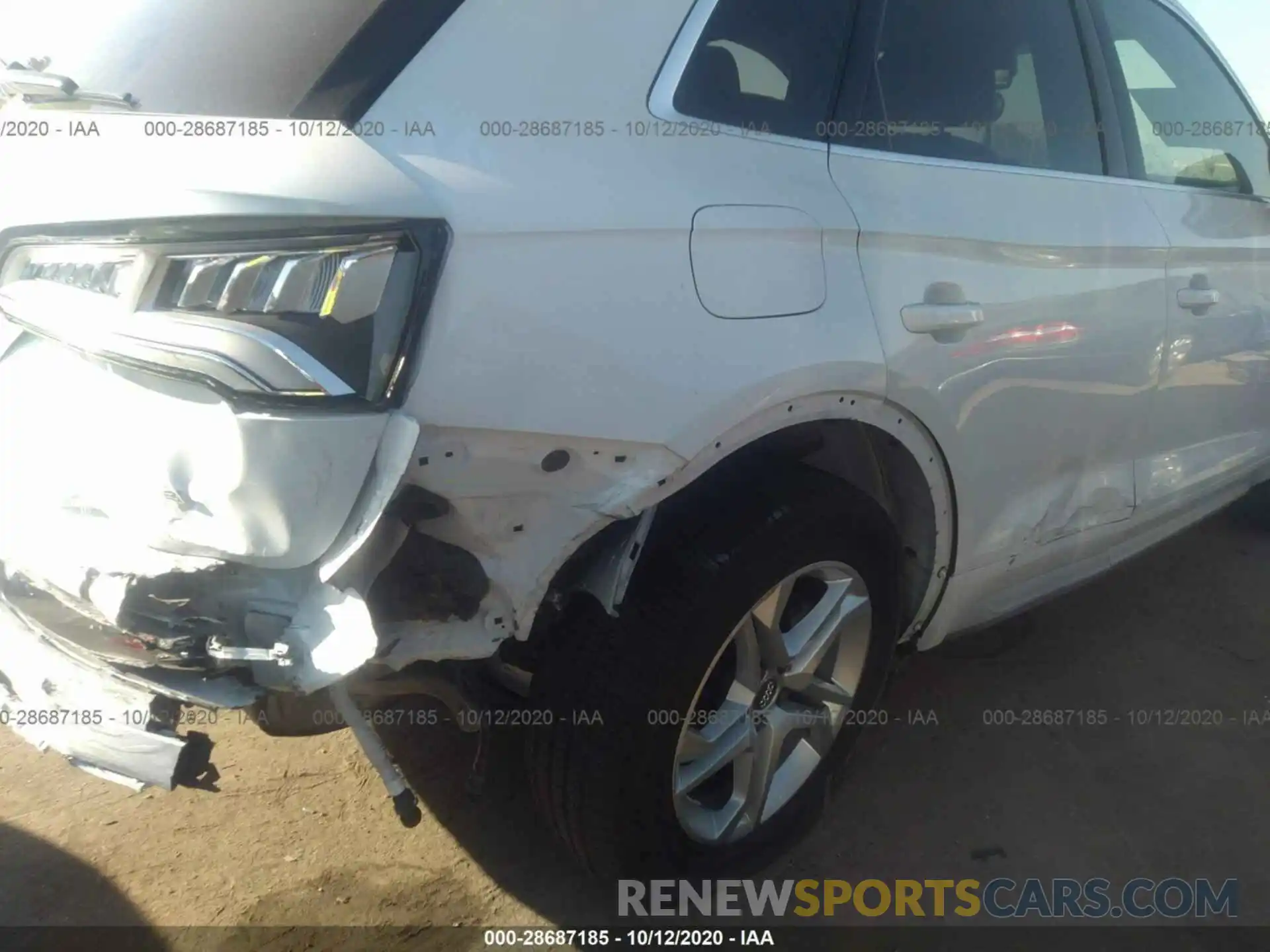 6 Photograph of a damaged car WA1ANAFY7K2068208 AUDI Q5 2019