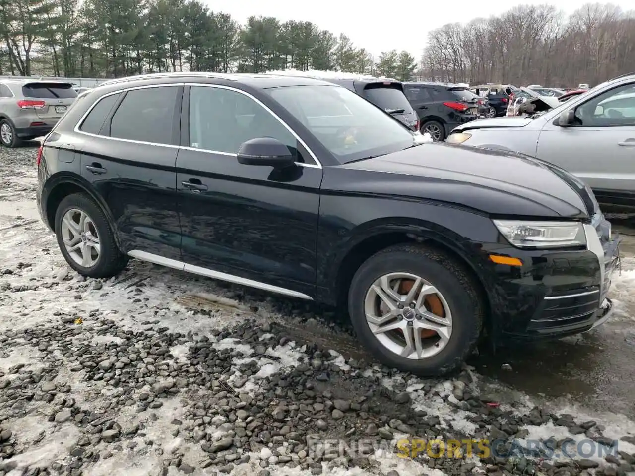 4 Фотография поврежденного автомобиля WA1ANAFY7K2085123 AUDI Q5 2019