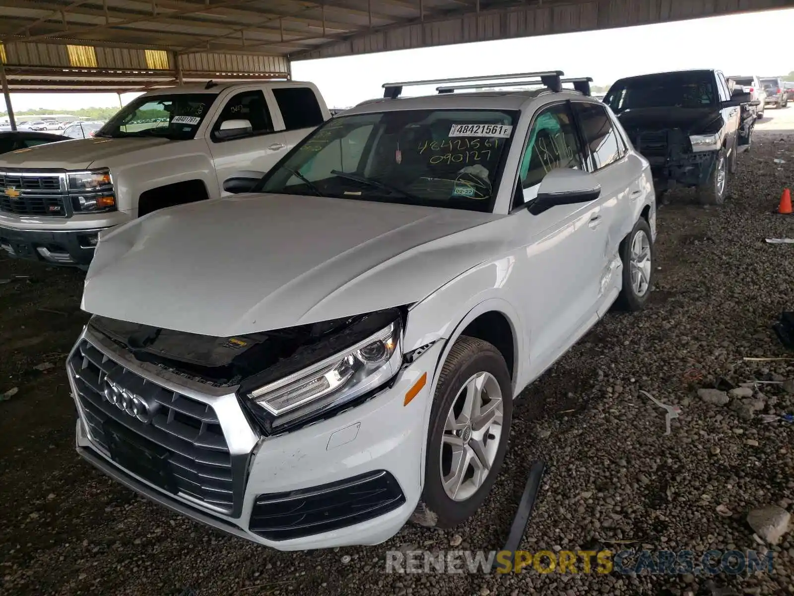 2 Photograph of a damaged car WA1ANAFY7K2090127 AUDI Q5 2019