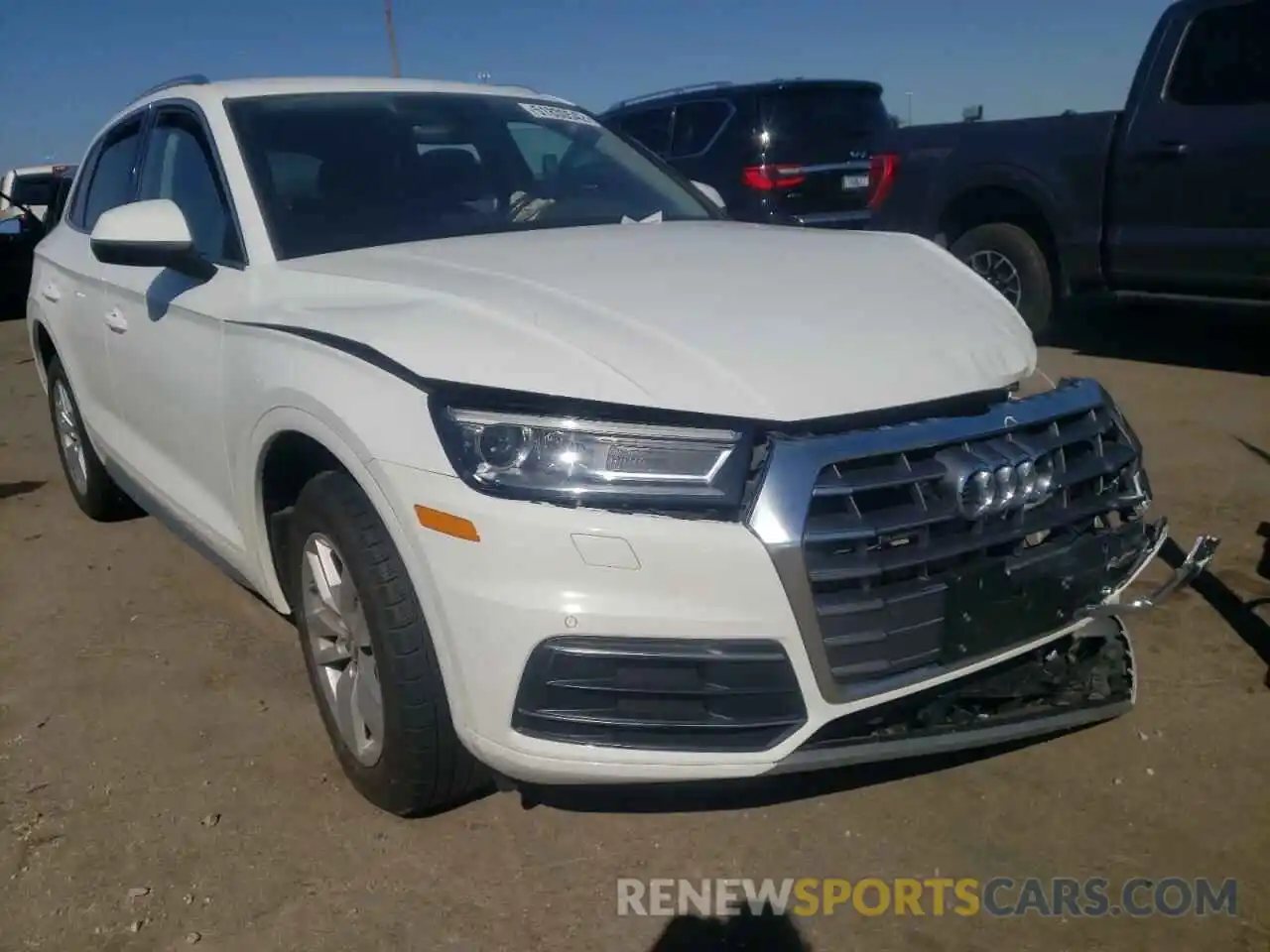 1 Photograph of a damaged car WA1ANAFY7K2104057 AUDI Q5 2019