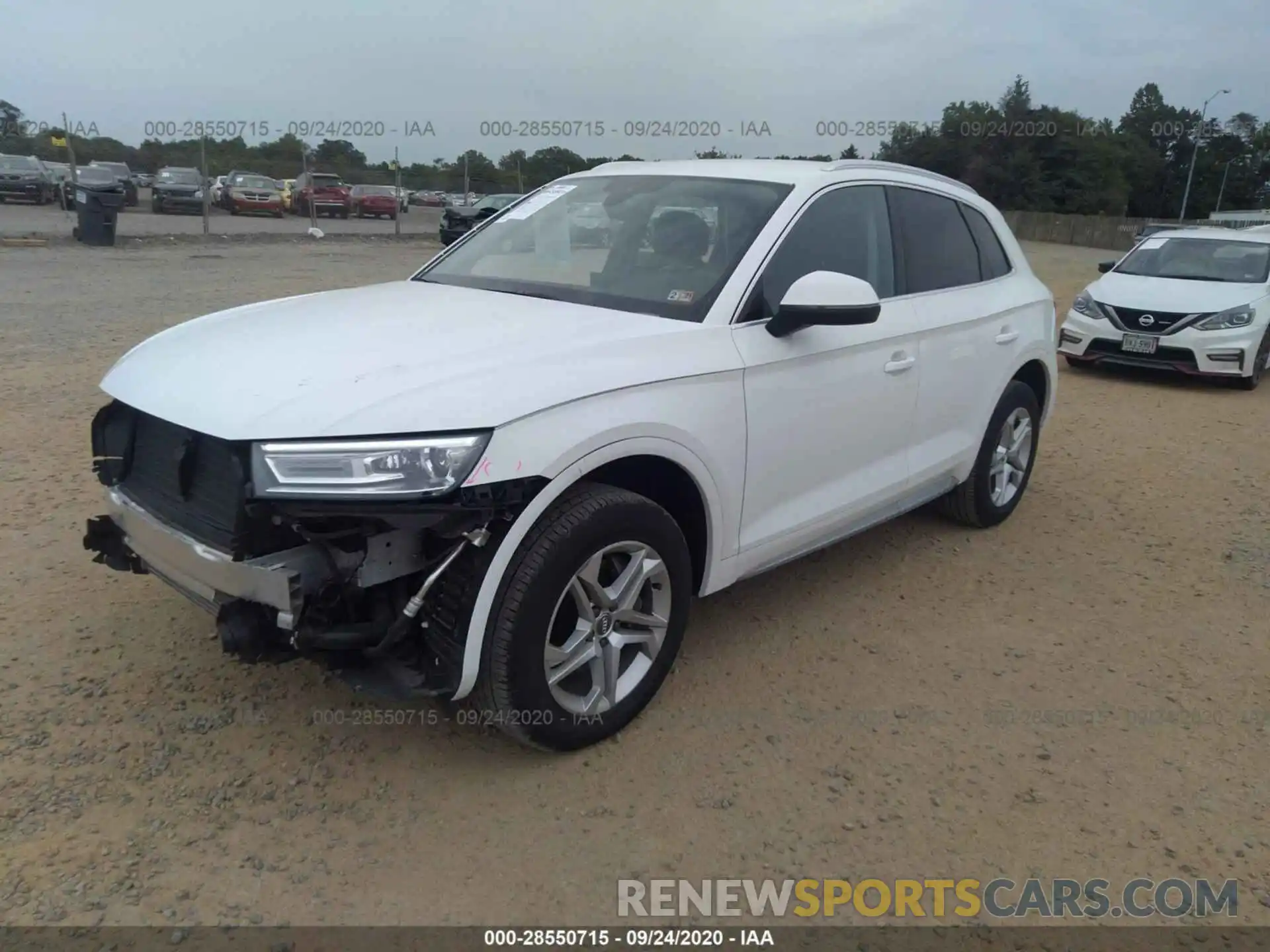 2 Photograph of a damaged car WA1ANAFY7K2115544 AUDI Q5 2019