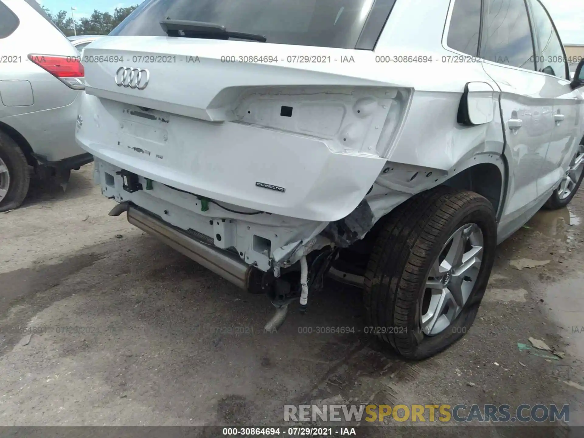 6 Фотография поврежденного автомобиля WA1ANAFY7K2127564 AUDI Q5 2019