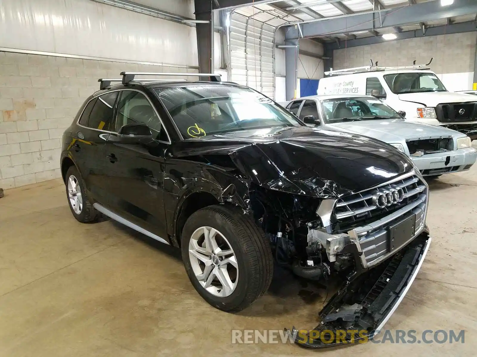 1 Photograph of a damaged car WA1ANAFY7K2128150 AUDI Q5 2019