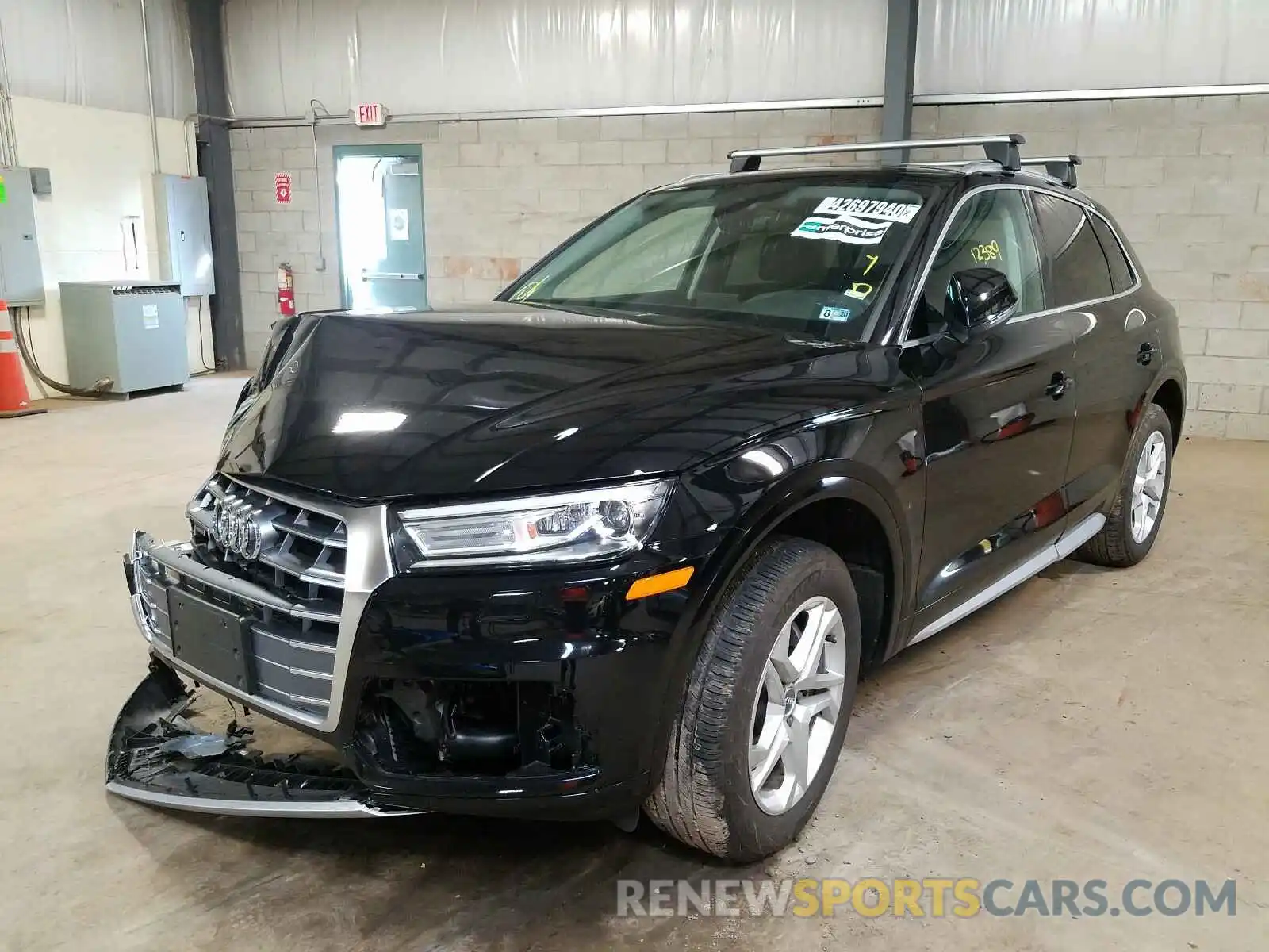 2 Photograph of a damaged car WA1ANAFY7K2128150 AUDI Q5 2019