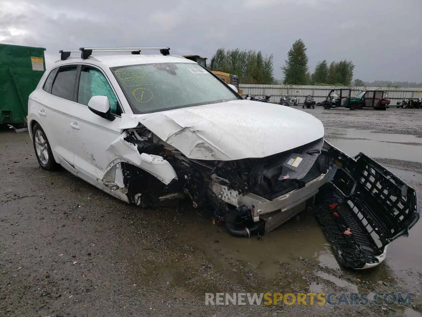 1 Photograph of a damaged car WA1ANAFY7K2128892 AUDI Q5 2019