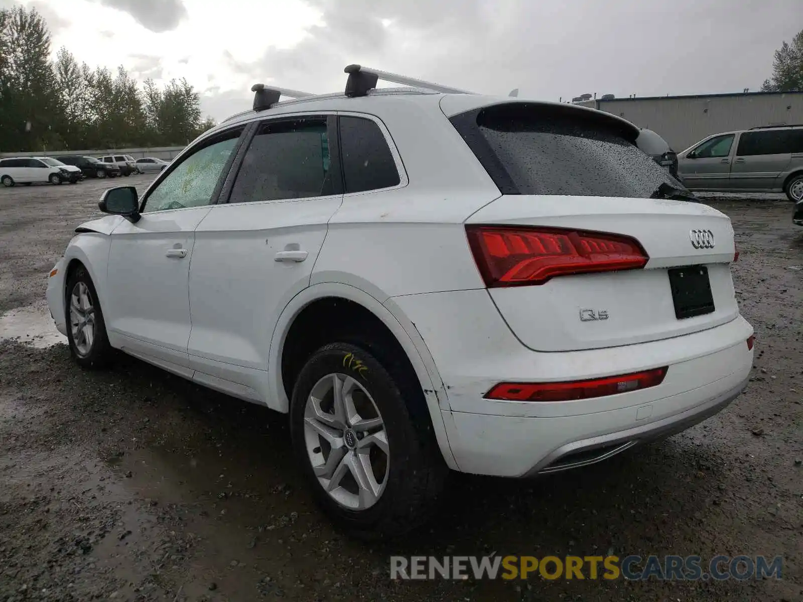 3 Фотография поврежденного автомобиля WA1ANAFY7K2128892 AUDI Q5 2019