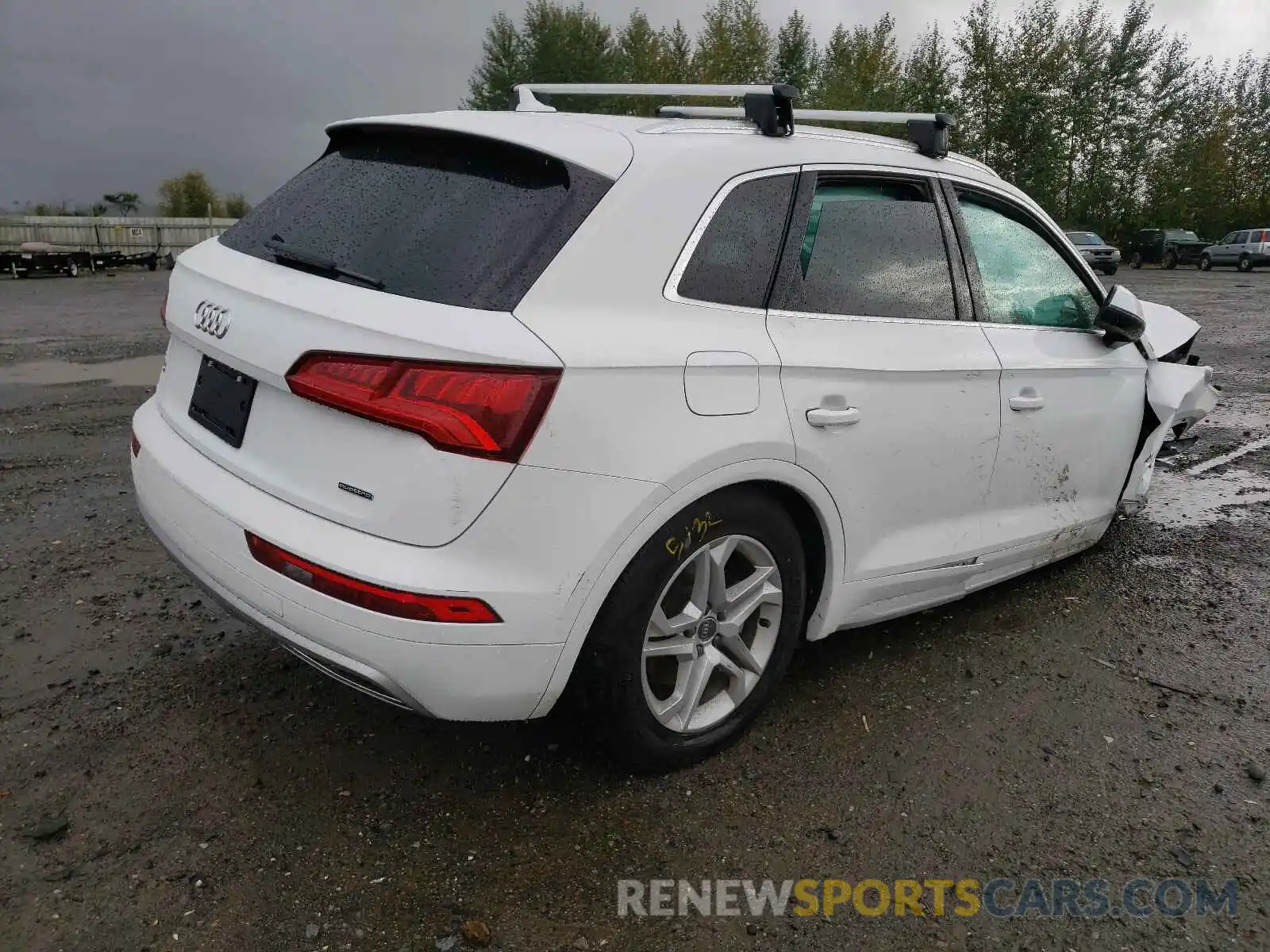 4 Фотография поврежденного автомобиля WA1ANAFY7K2128892 AUDI Q5 2019