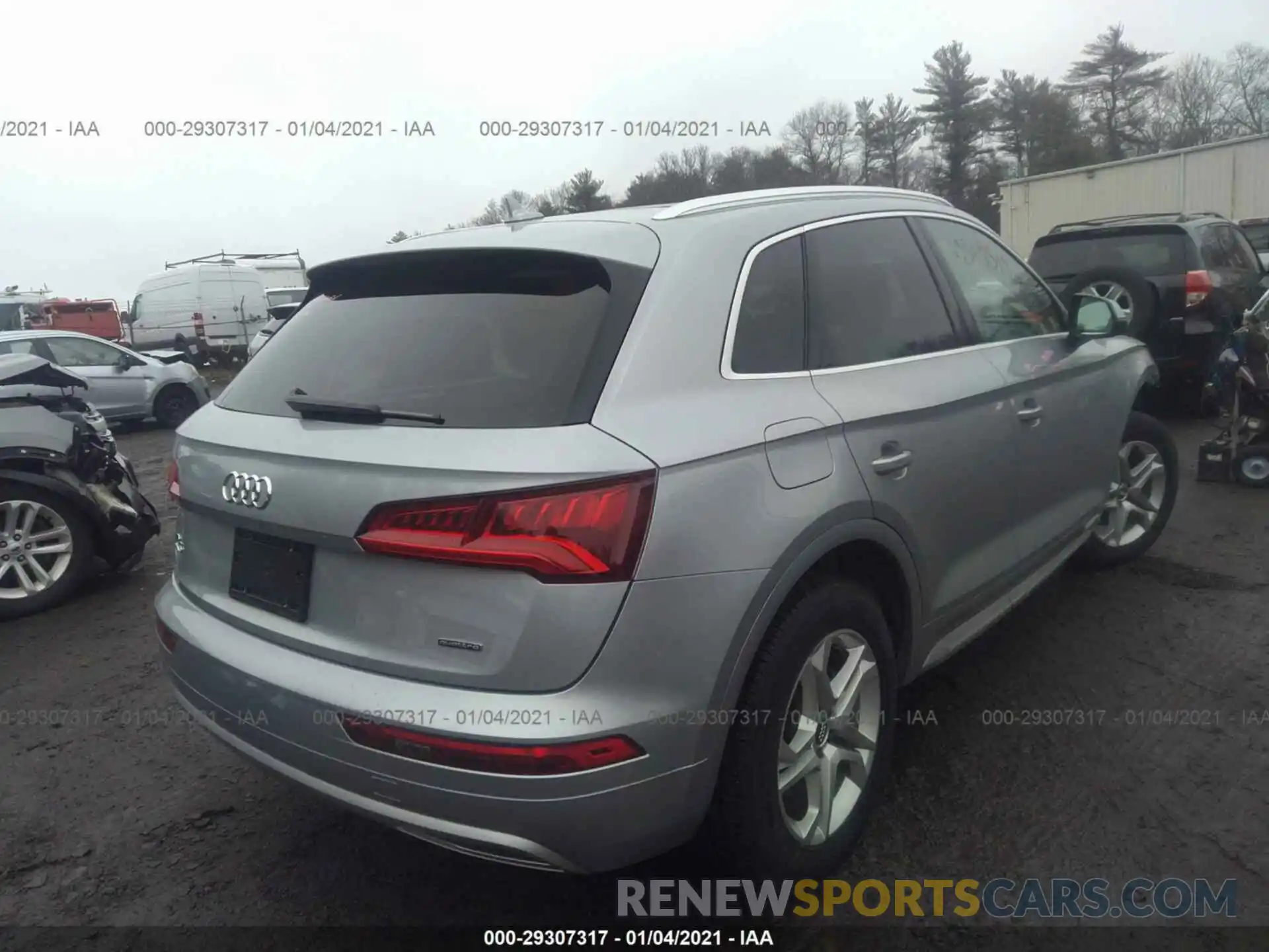 4 Photograph of a damaged car WA1ANAFY7K2132229 AUDI Q5 2019