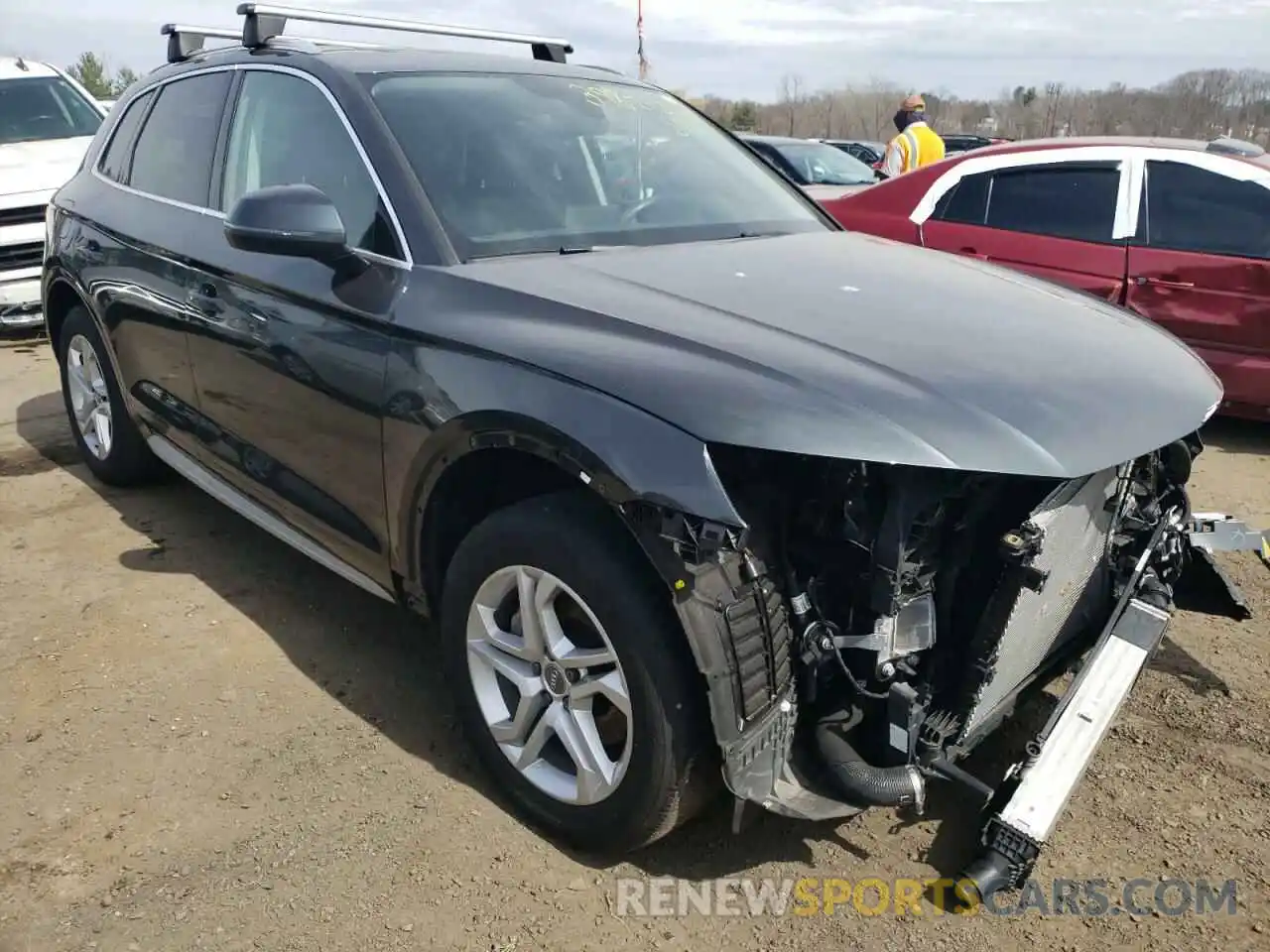 1 Photograph of a damaged car WA1ANAFY7K2137284 AUDI Q5 2019