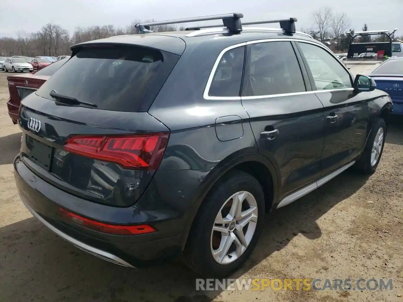 4 Фотография поврежденного автомобиля WA1ANAFY7K2137284 AUDI Q5 2019