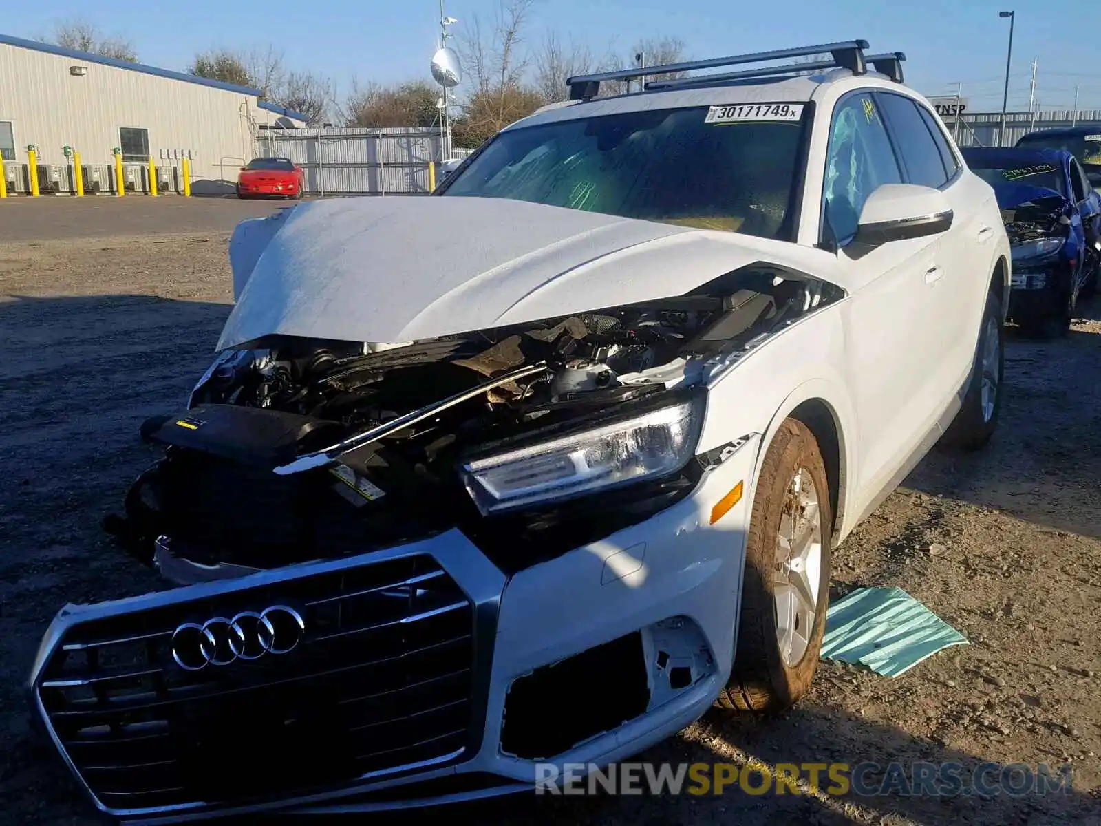 2 Photograph of a damaged car WA1ANAFY8K2033810 AUDI Q5 2019