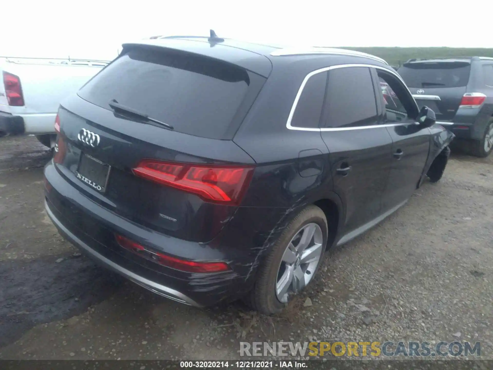 4 Фотография поврежденного автомобиля WA1ANAFY8K2050090 AUDI Q5 2019