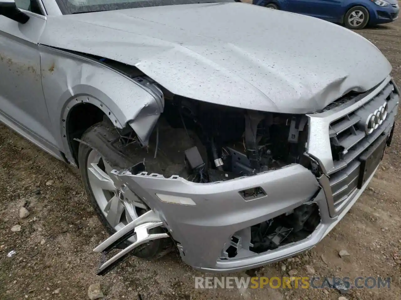 9 Photograph of a damaged car WA1ANAFY8K2058383 AUDI Q5 2019